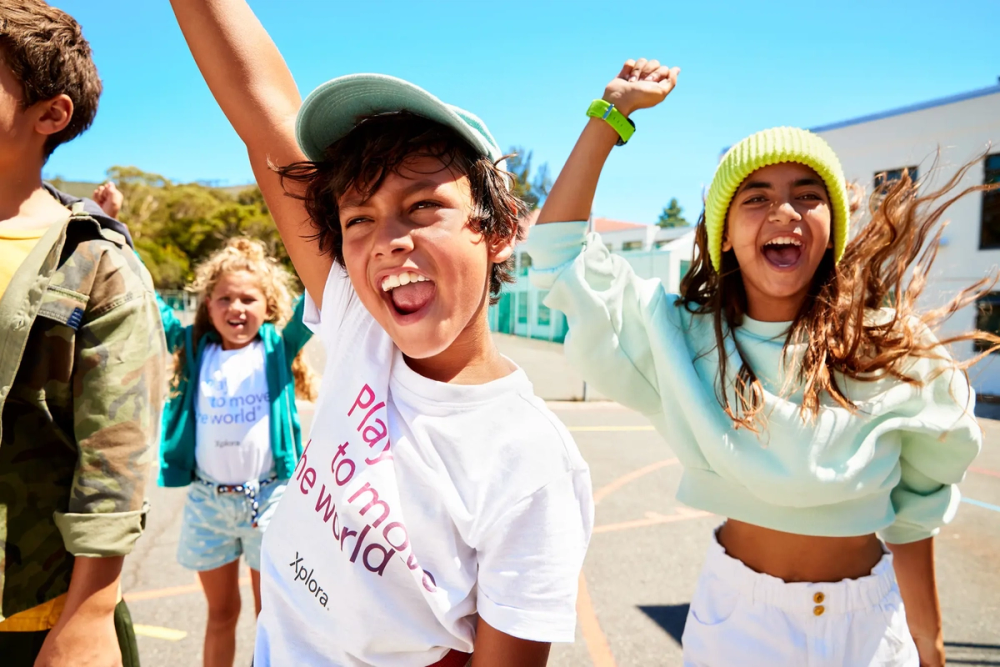 Xplora smartwatch brand campaign 'Play to Move the World' — Xplora, brand and campaign by Nonspace