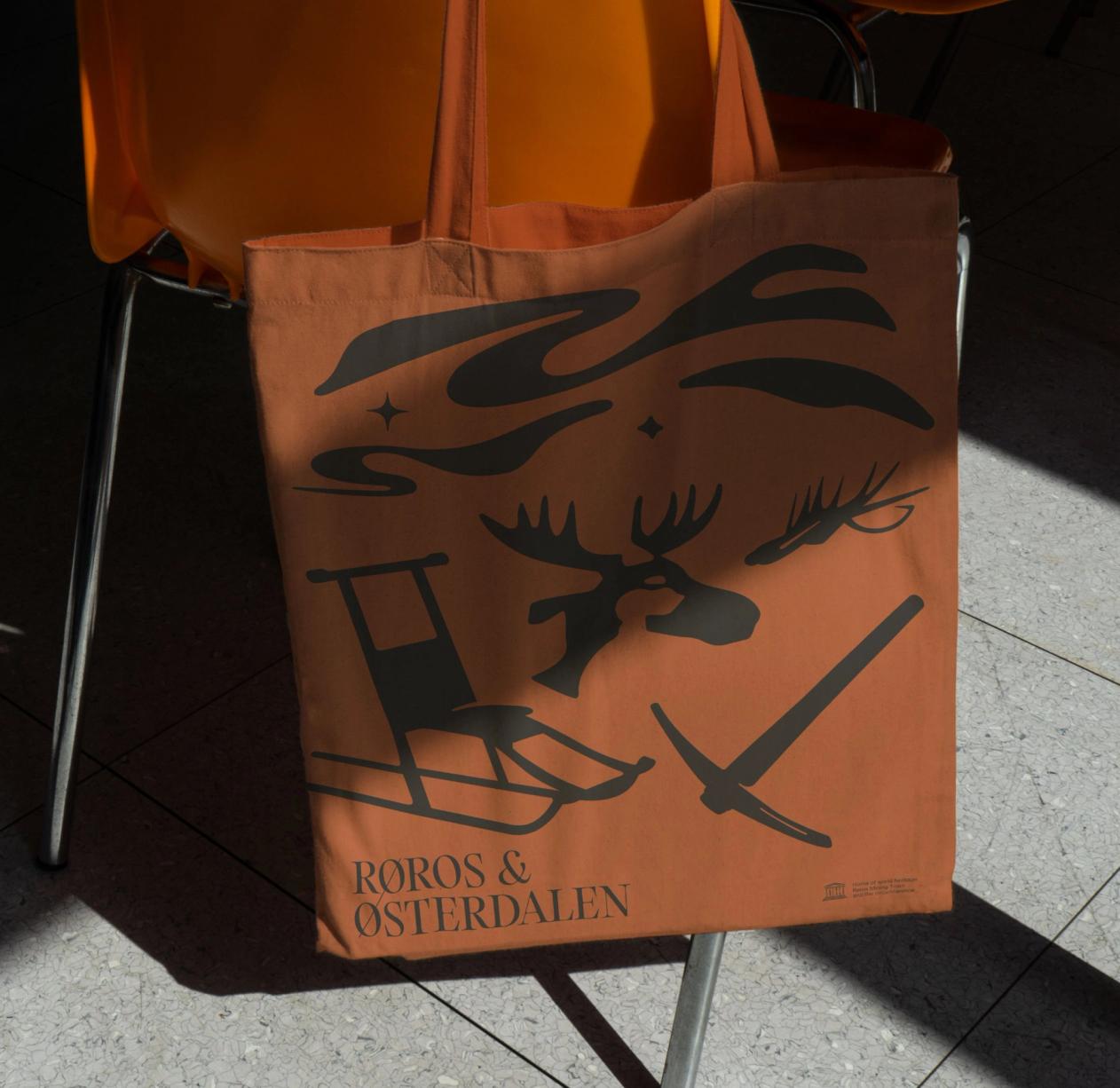 Visit Røros og Østerdalen ny visuell identitet av Nonspace