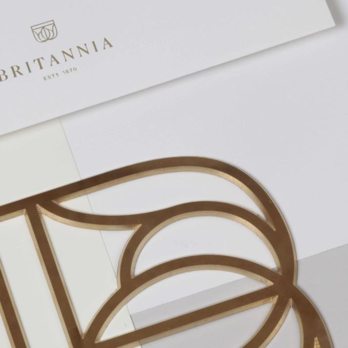 Britannia Hotel brand identity A House of Influence since 1870 by Nonspace