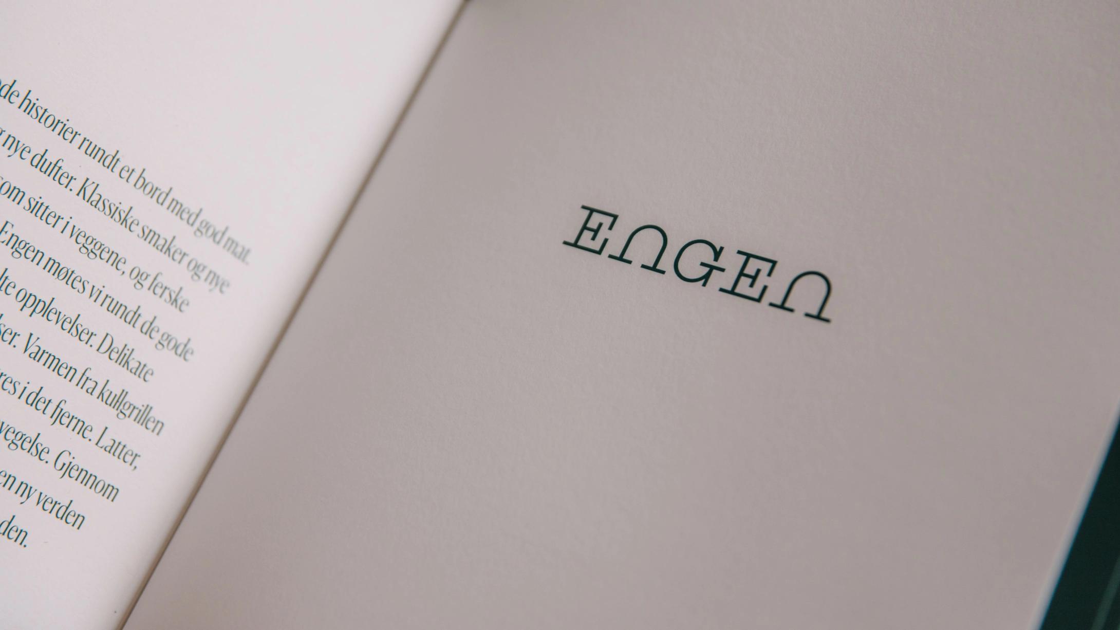 Nonspace ny visuell identitet Engen