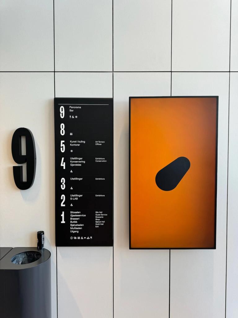 Kunstsilo website and screens