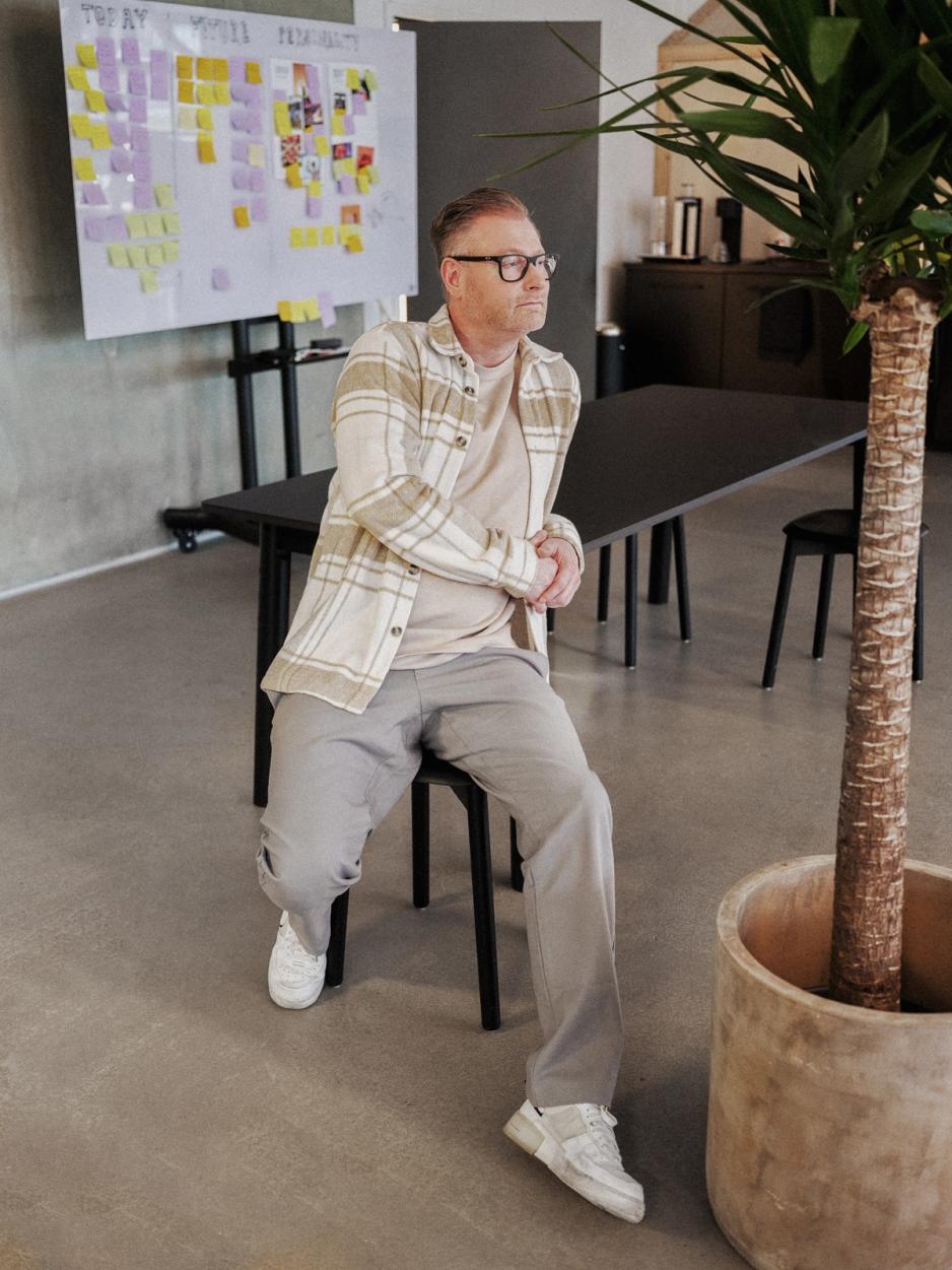 Portrait of Esben Gudbrandsen, UX Experience Lead at Nonspace Trondheim.