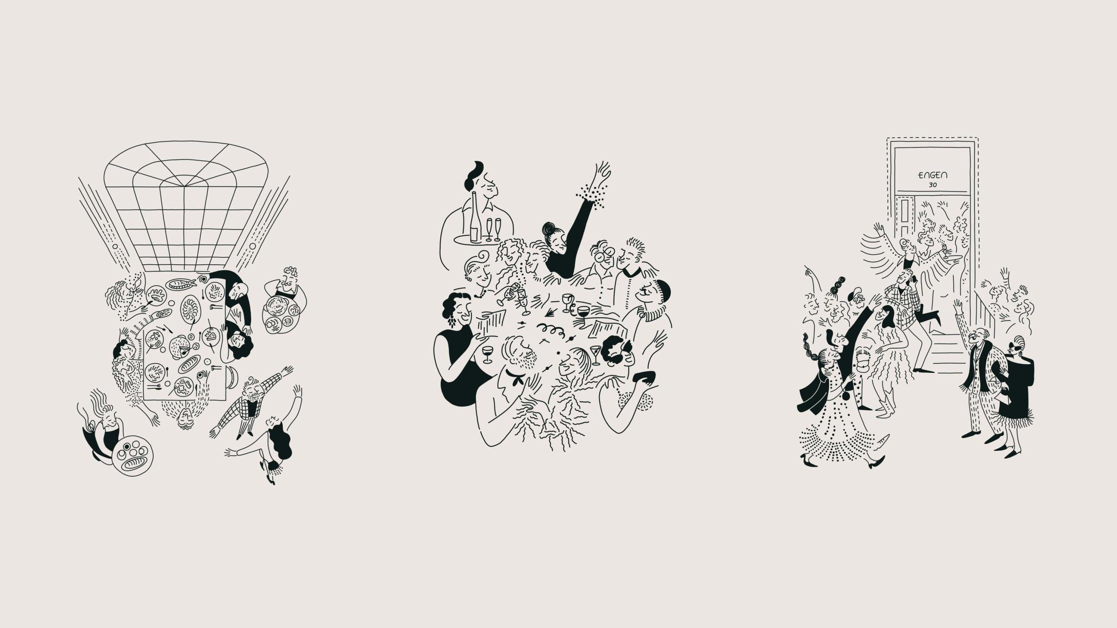 Nonspace ny visuell identitet Engen