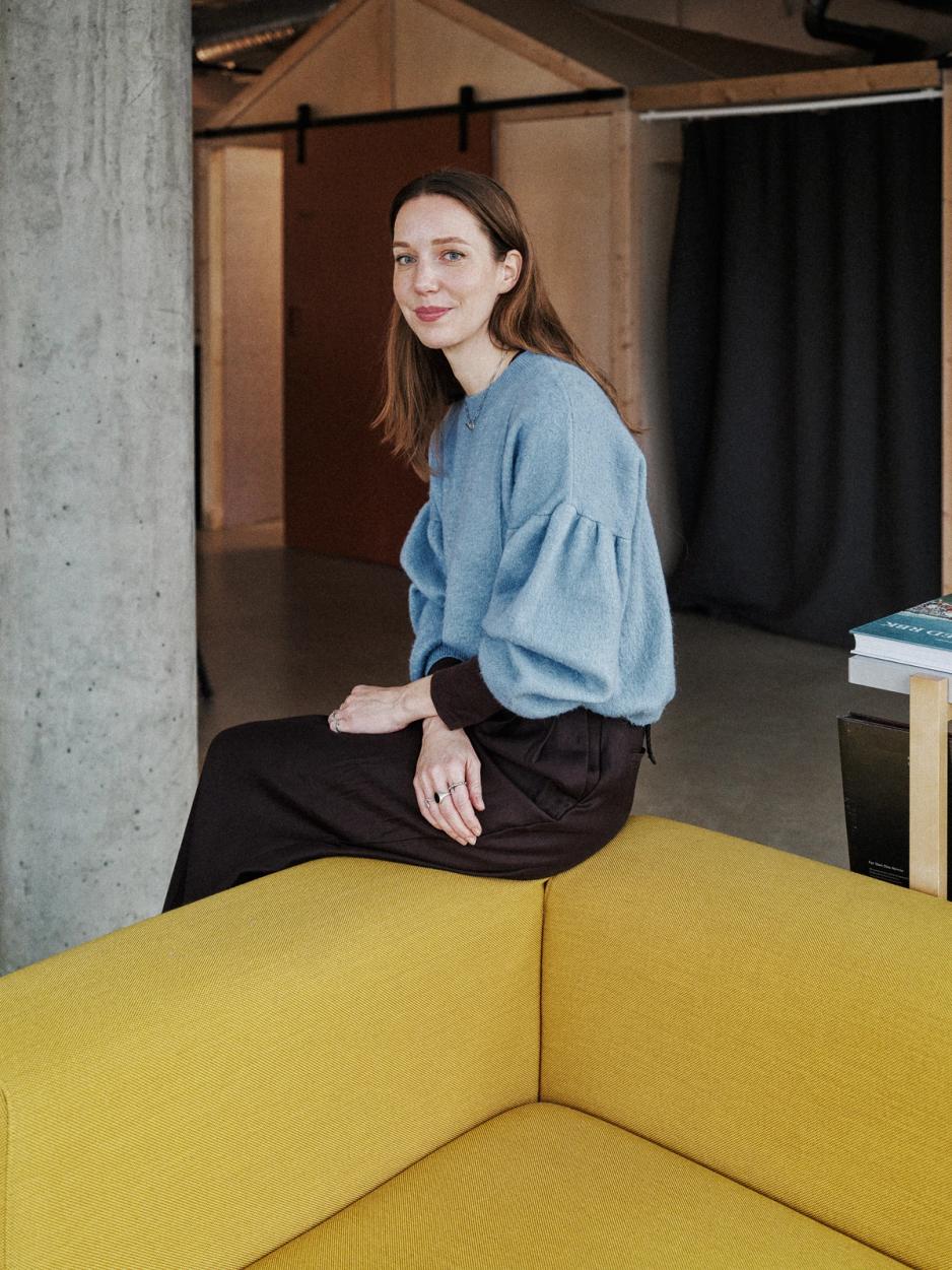Portrait of Johanne Lian Olsen, Design Director at Nonspace.
