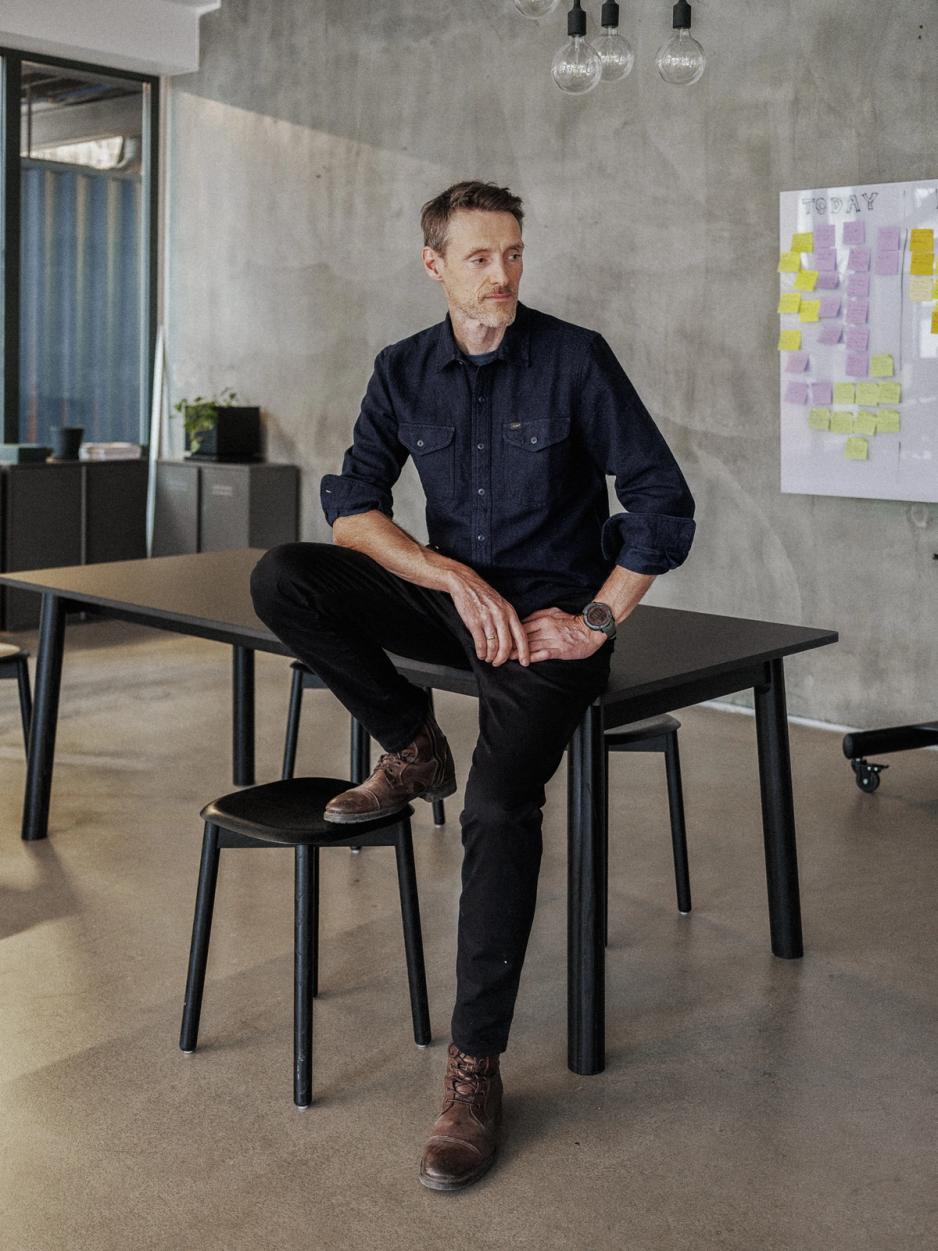 Portrait of Jan Ove Iversen, UX and UI Designer at Nonspace Trondheim.