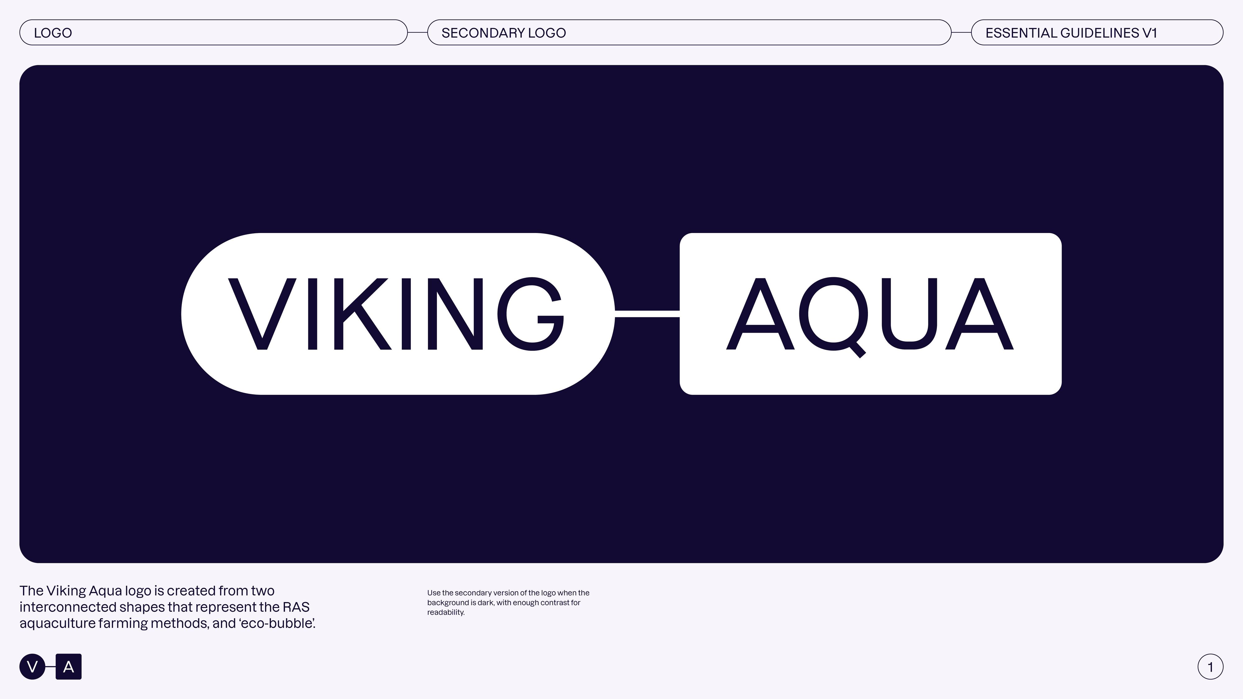 Positioning and brand platform for Viking Aqua by Nonspace