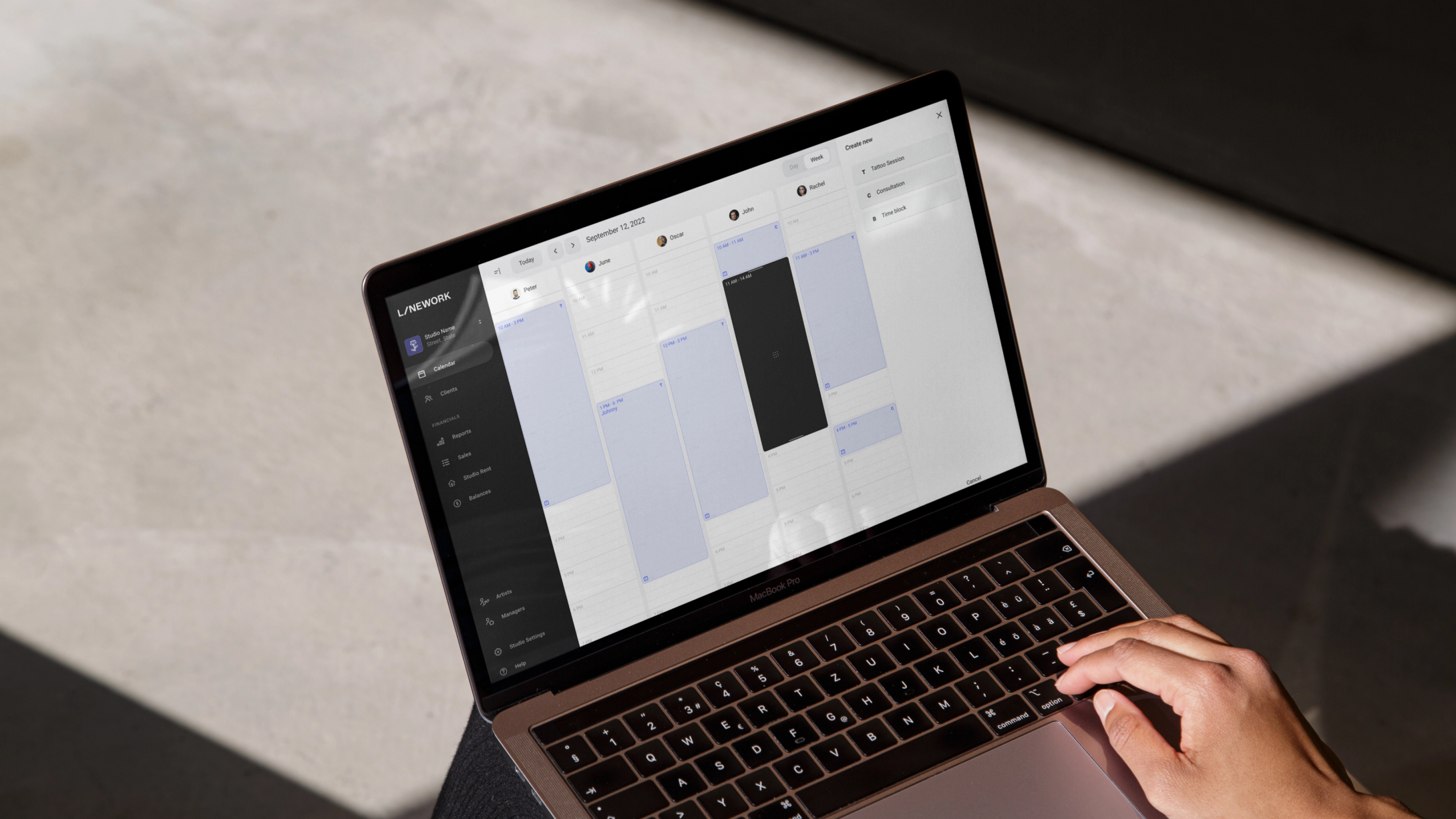 Linework ny merkevareidentitet Nonspace