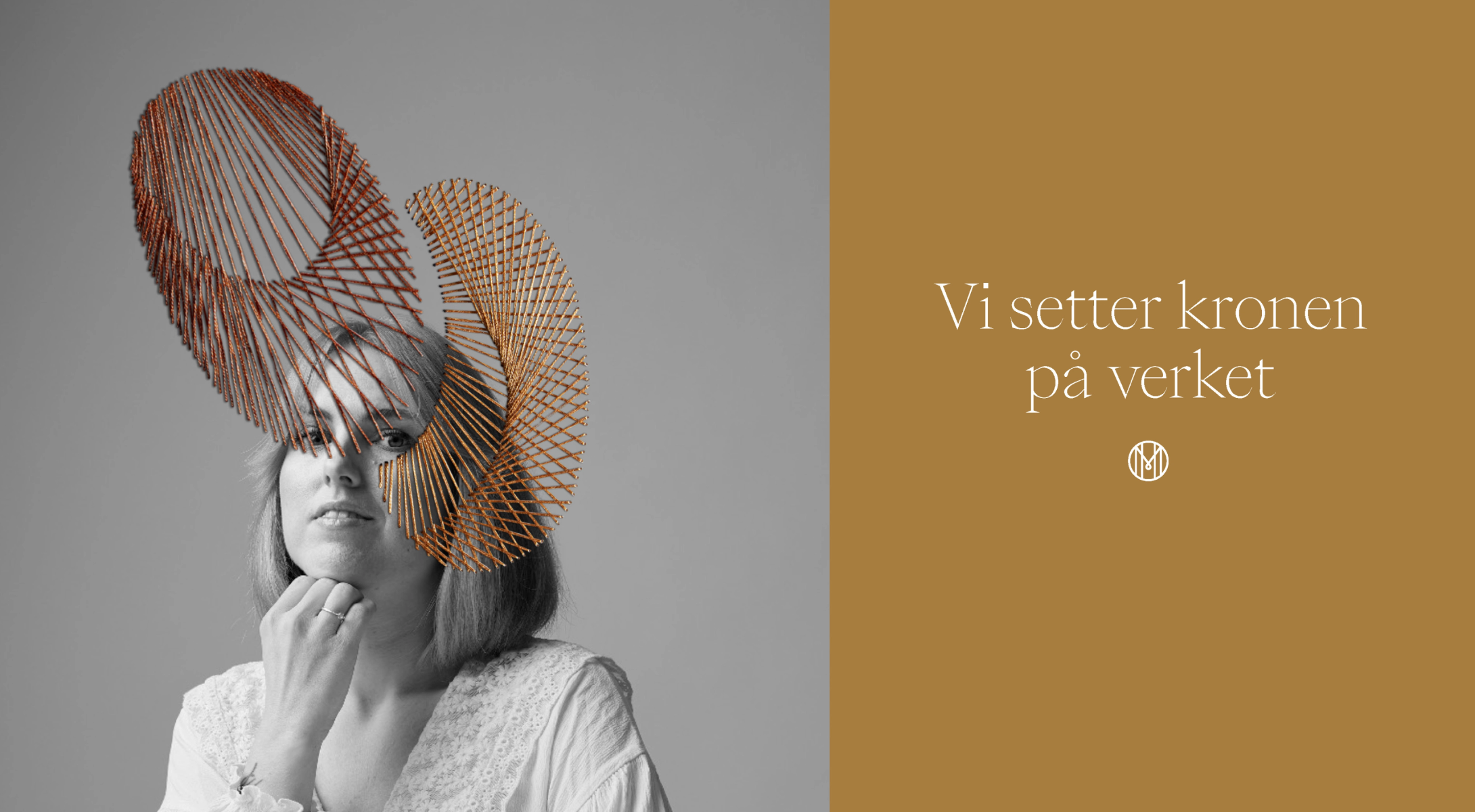 Monarchy ny visuel identitet Nonspace