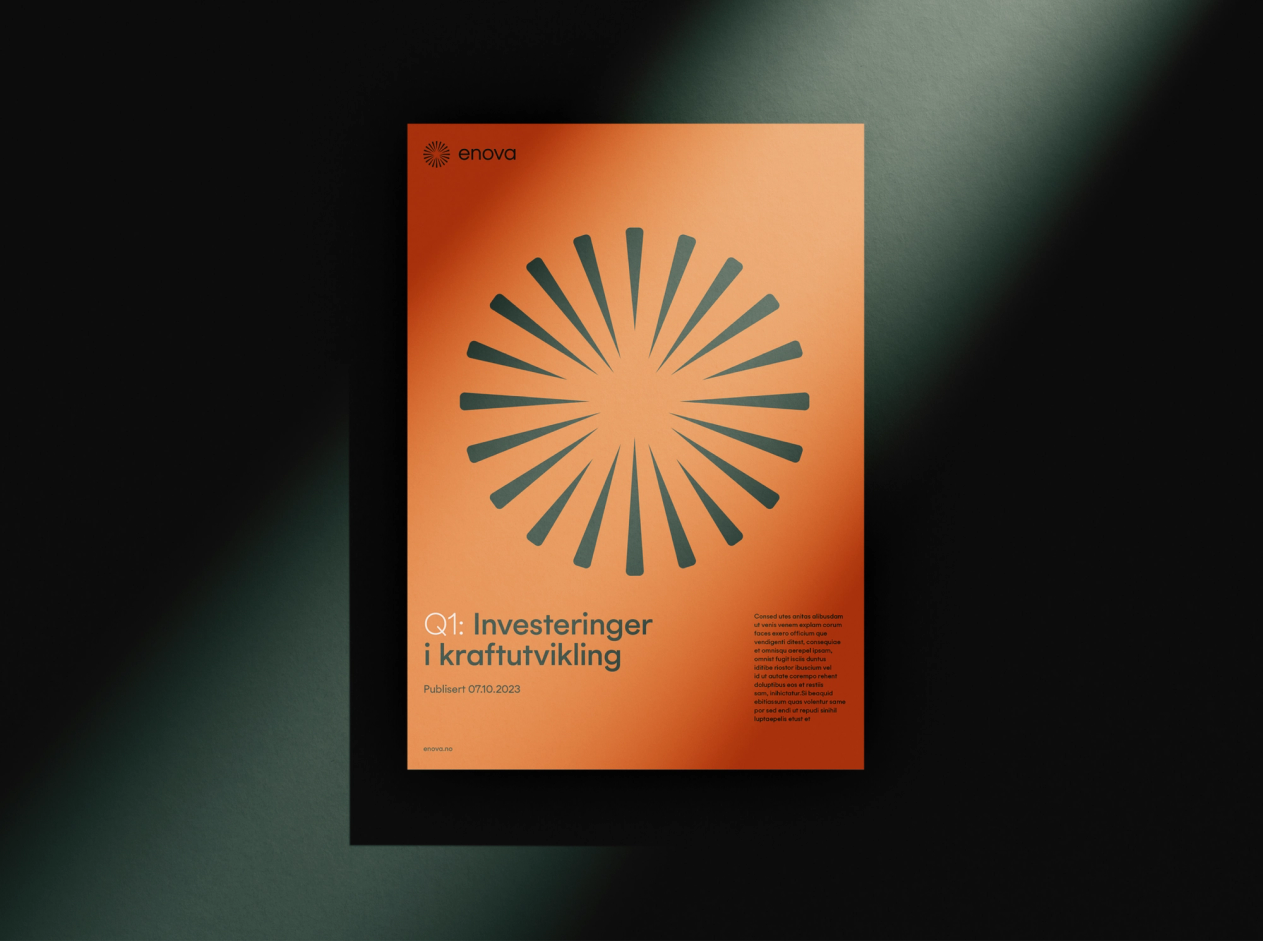 Enova new visual identity by Nonspace