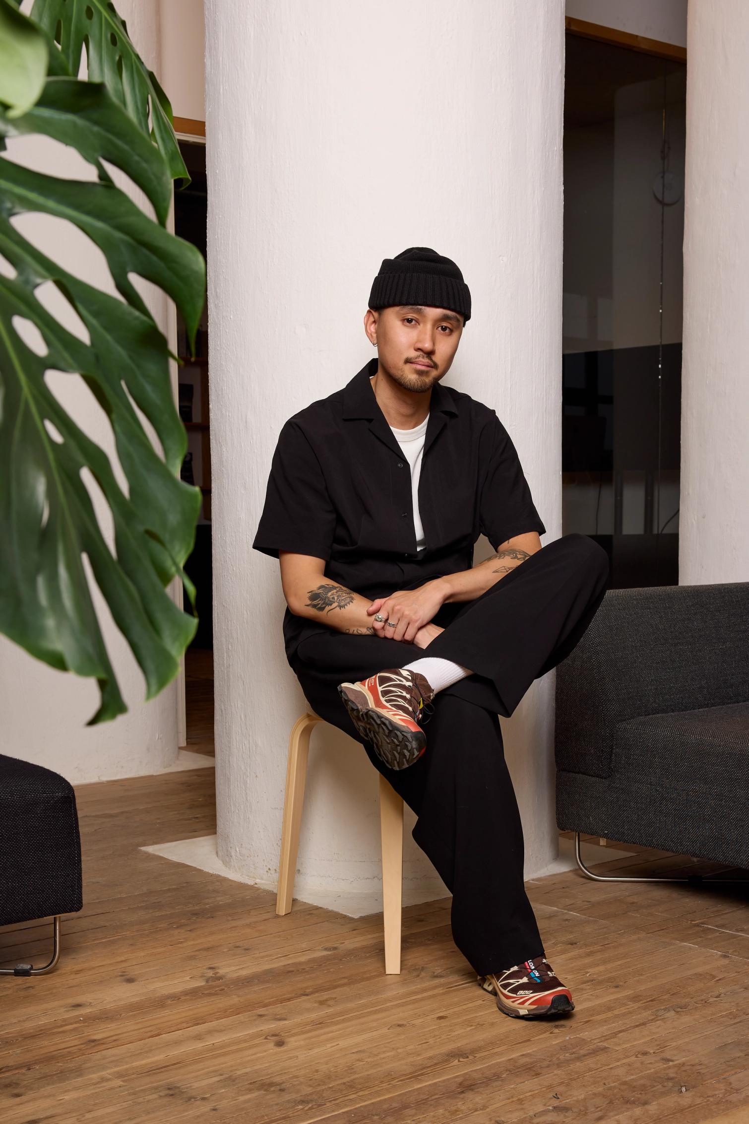 Portrait of Alex Punnerud, Designer at Nonspace Bergen.