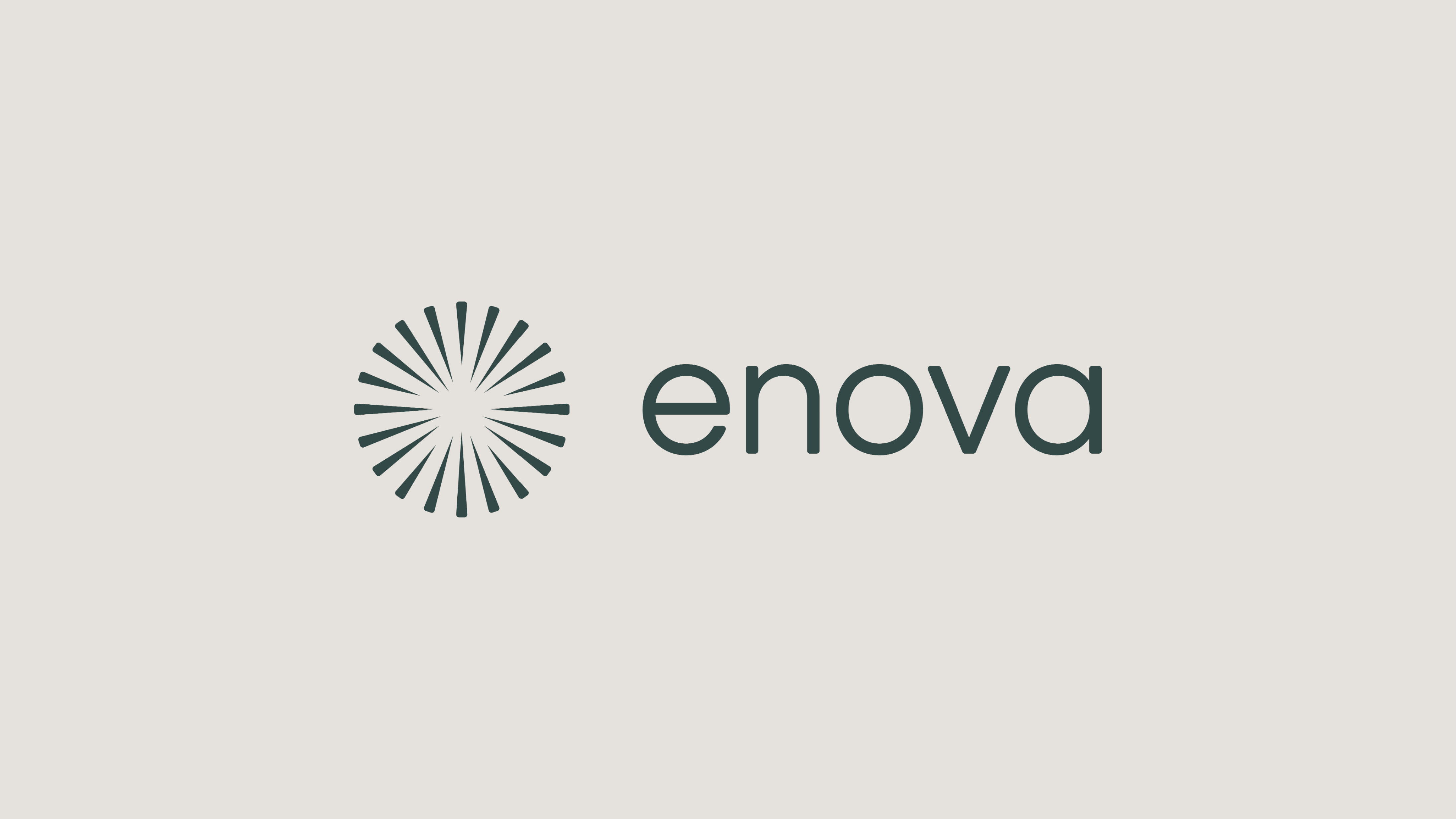 Enova new visual identity by Nonspace