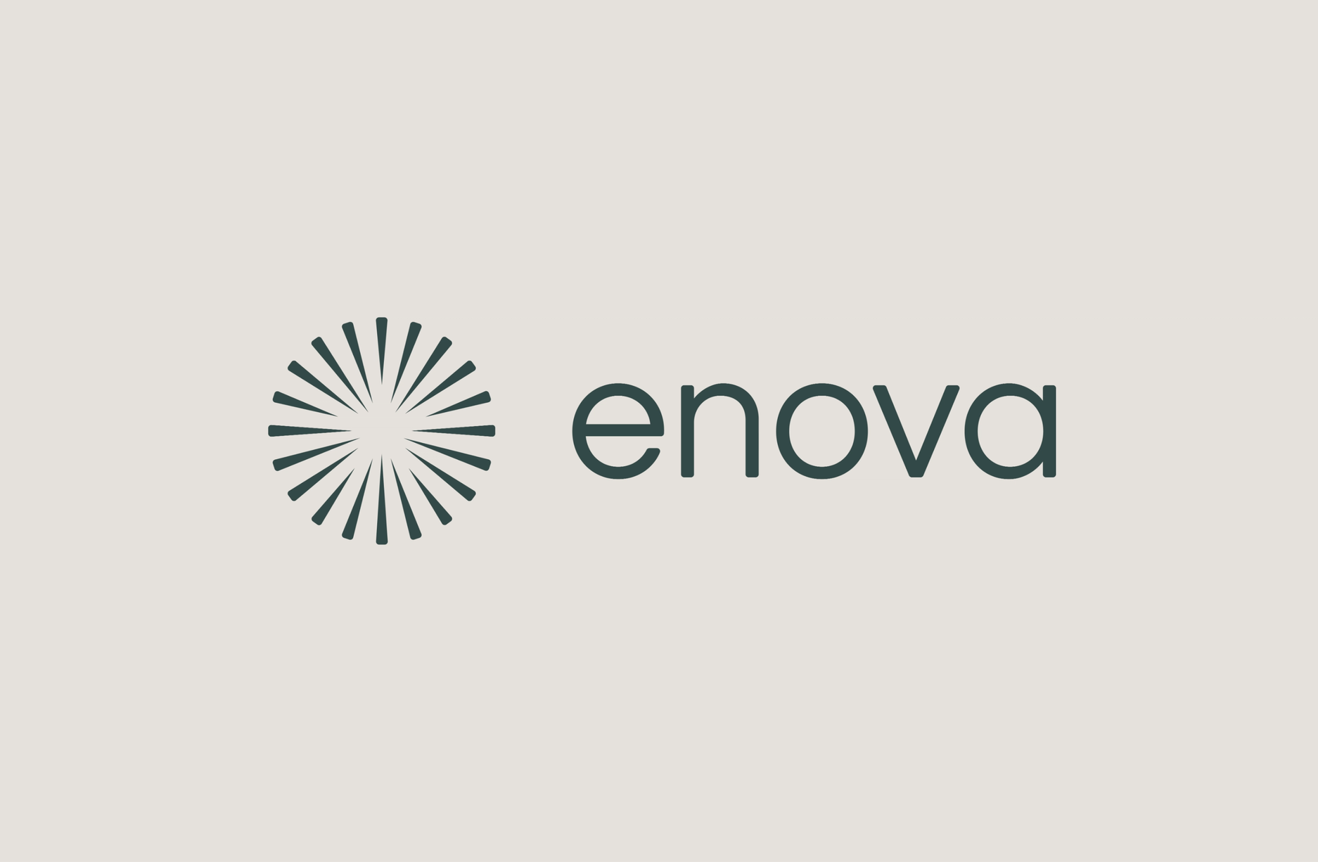 Enova new visual identity by Nonspace