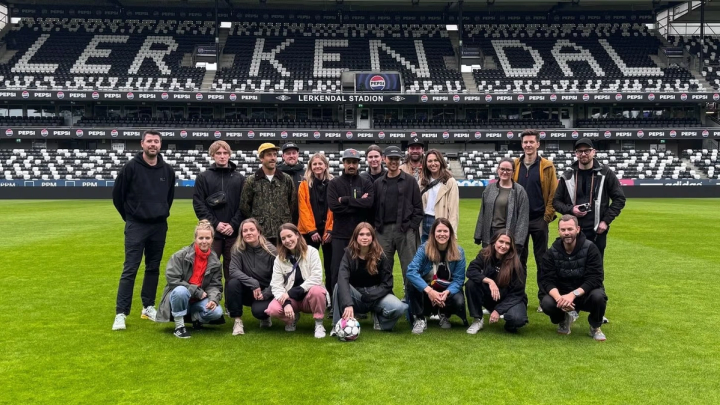 The Nonspace Team at Lerkendal Stadion