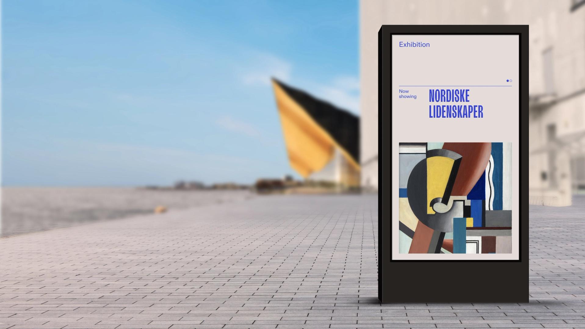 Kunstsilo website and screens