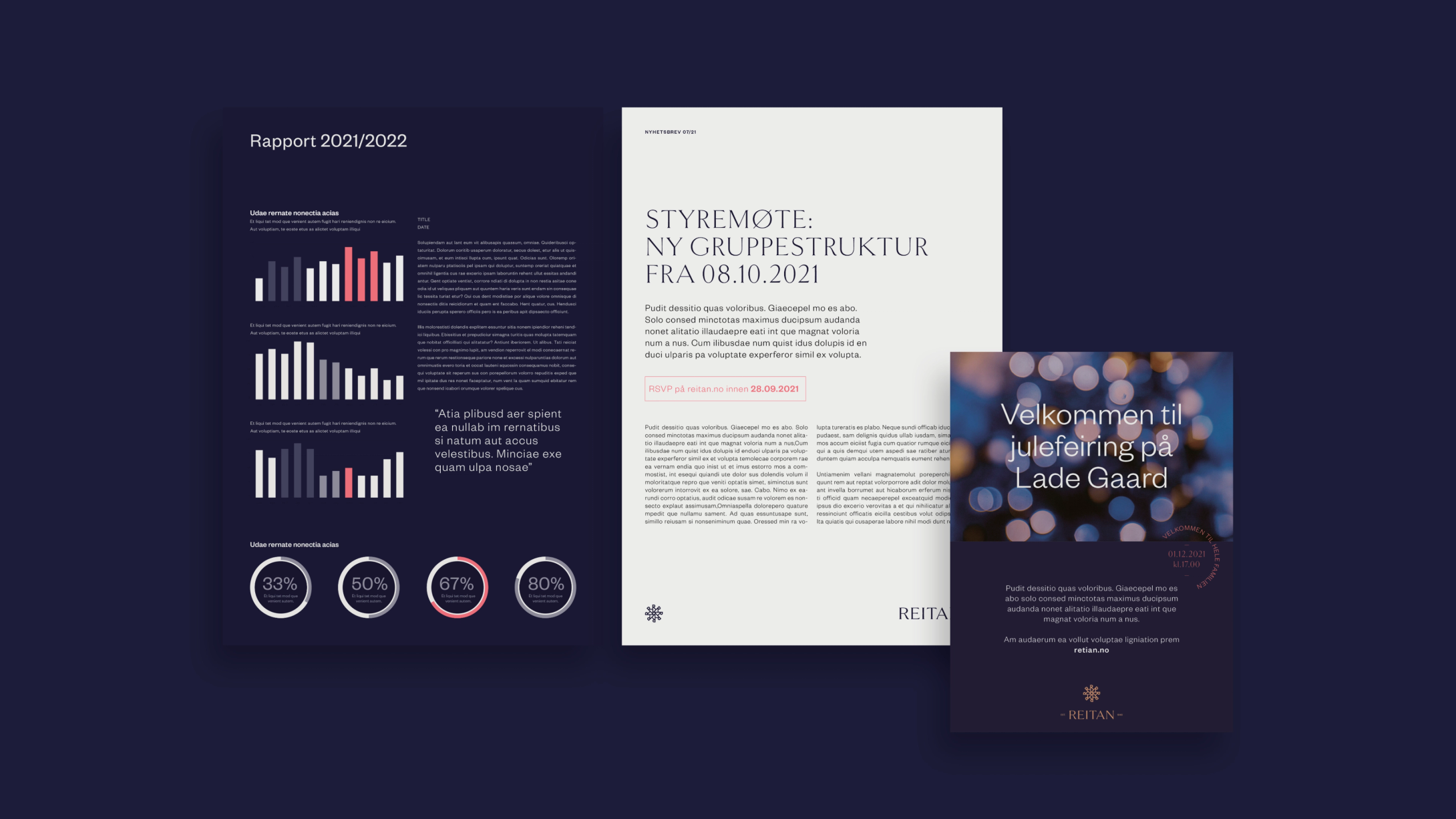 Nonspace merkevarearkitektur og ny visuell identitet for Reitan