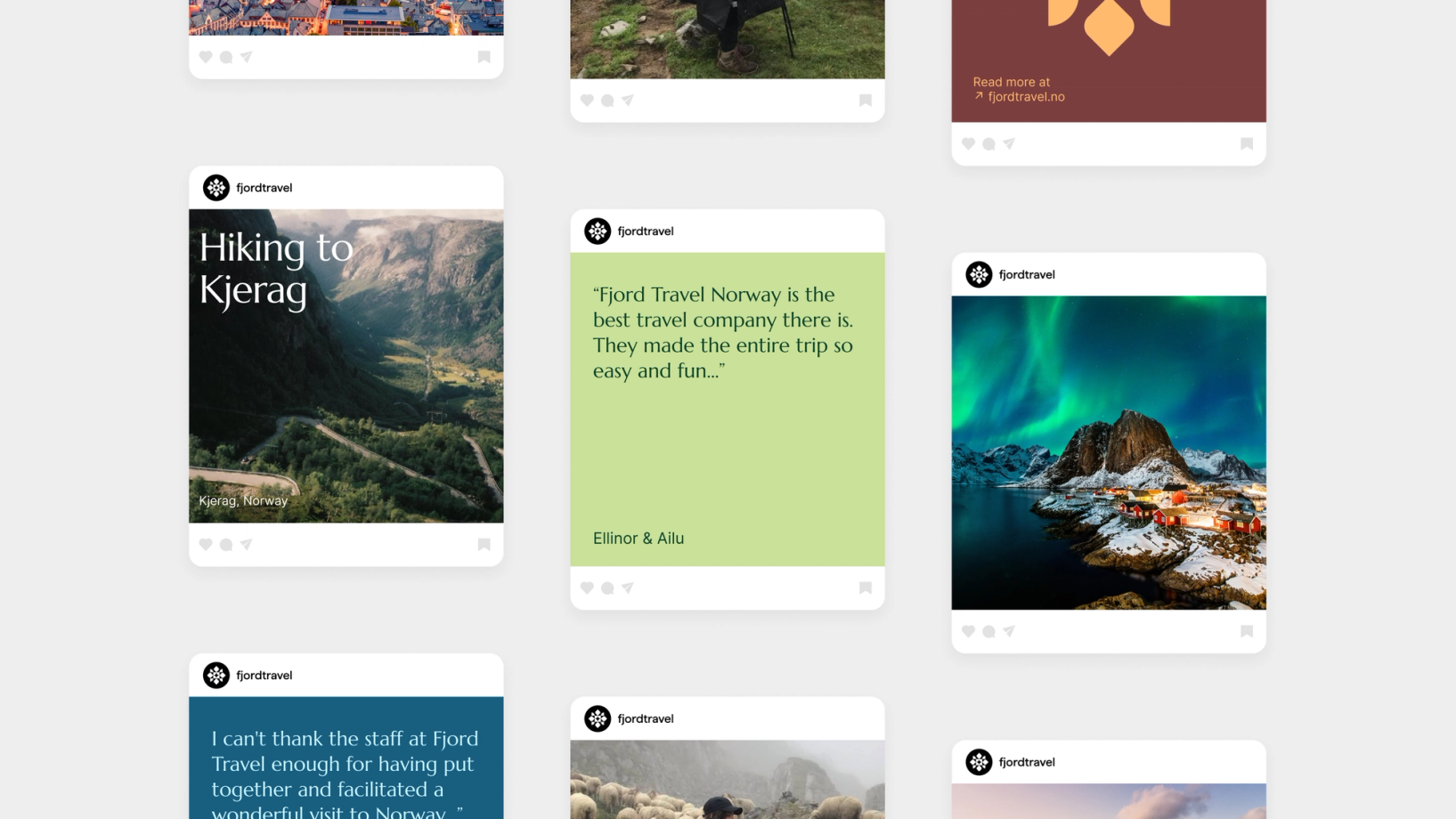 Fjord Travel Norway new visual identity Nonspace