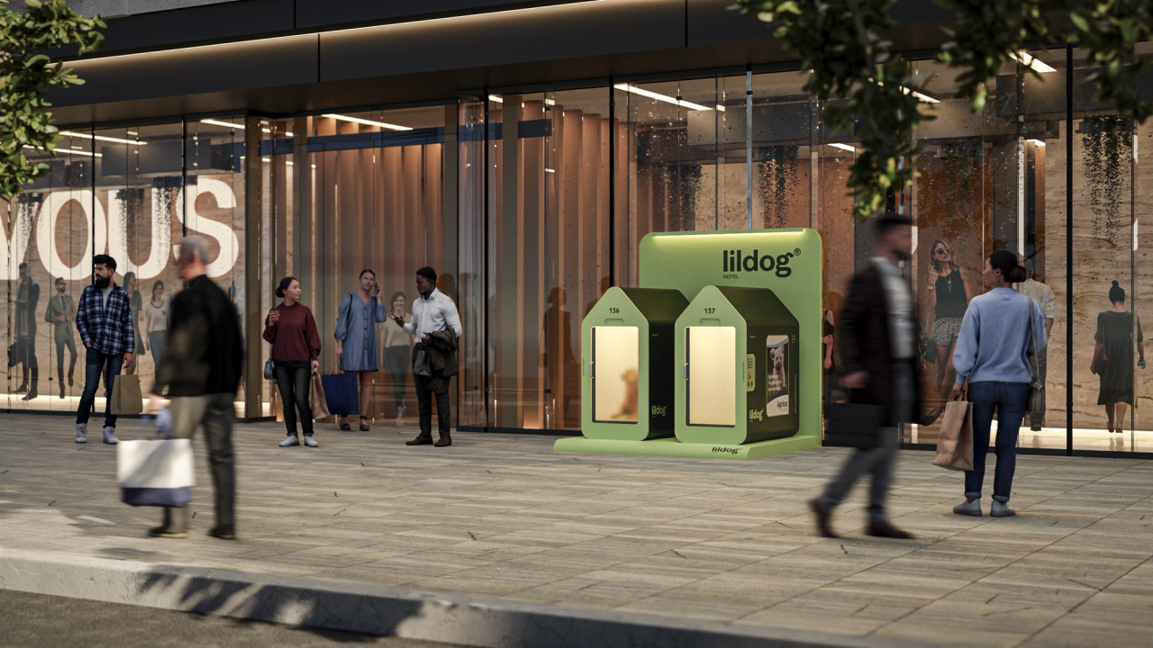 Lildog Hotel hundepensjonat merkevare og mobilapp — Lildog, merkevare og digital løsning av Nonspace