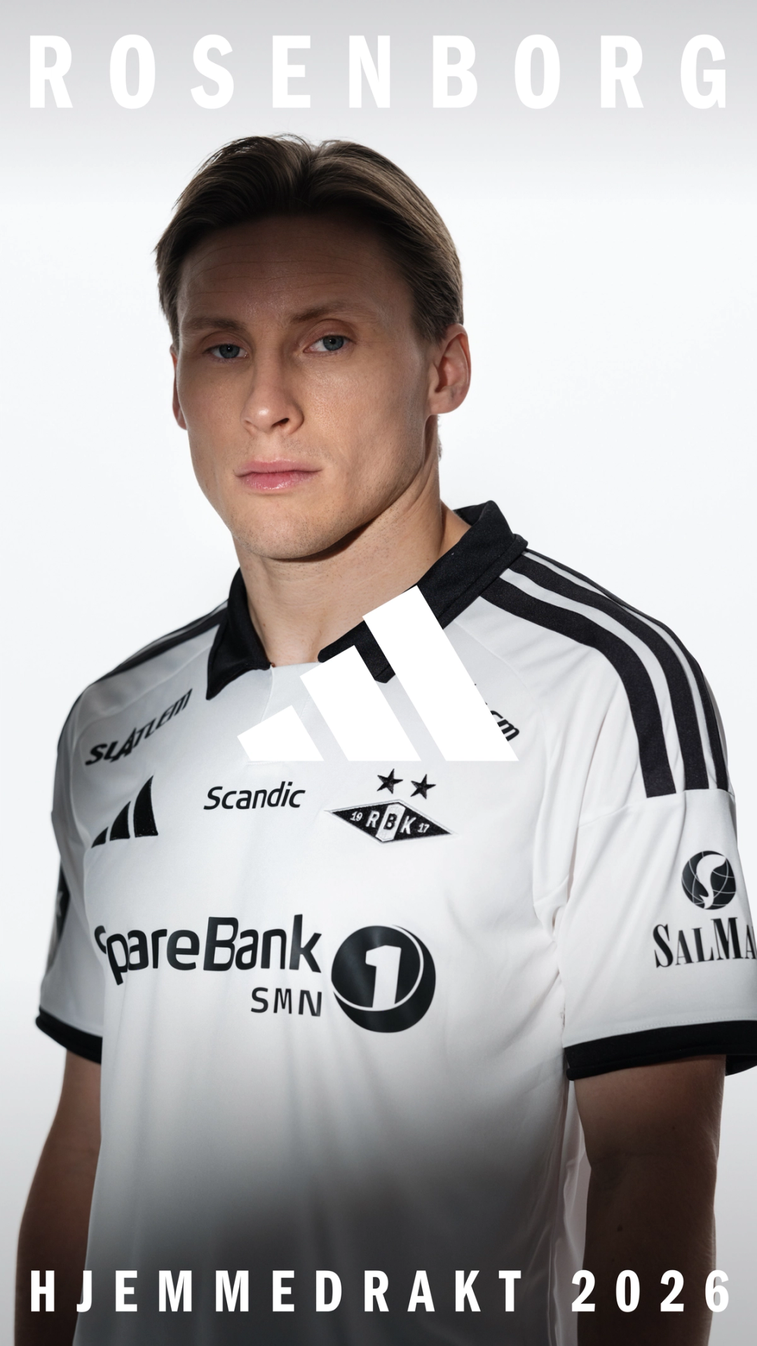 Rosenborg Home Kit 2026 Blø for Drakta Campaign — by Nonspace