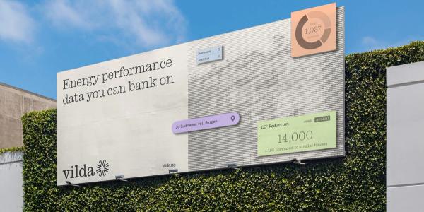 Vilda real-time energy efficiency data platform brand and digital design — Data You Can Bank On by Nonspace