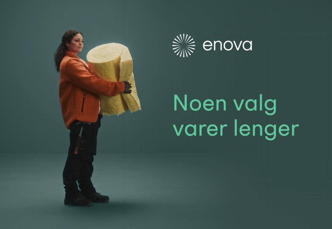 Enova 'Some Choices Last Longer' consumer campaign — guiding homeowners through Norway's energy upgrade grants by Nonspace