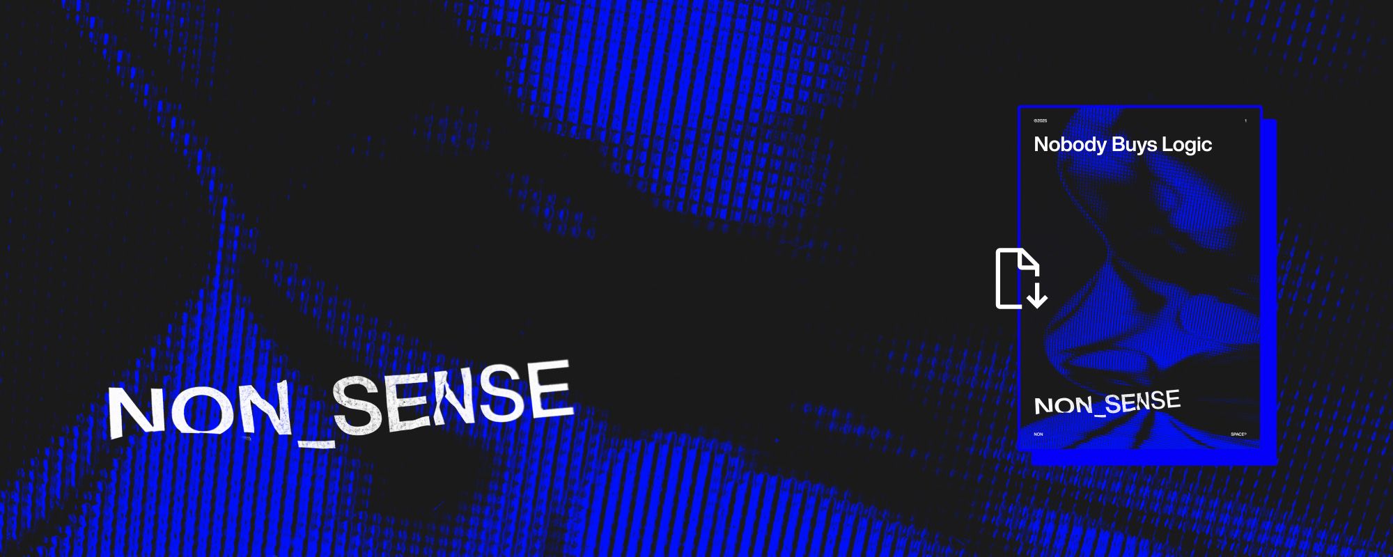 Nobody Buys Logic — guide til emosjonsdrevet merkevarebygging av Nonspace
