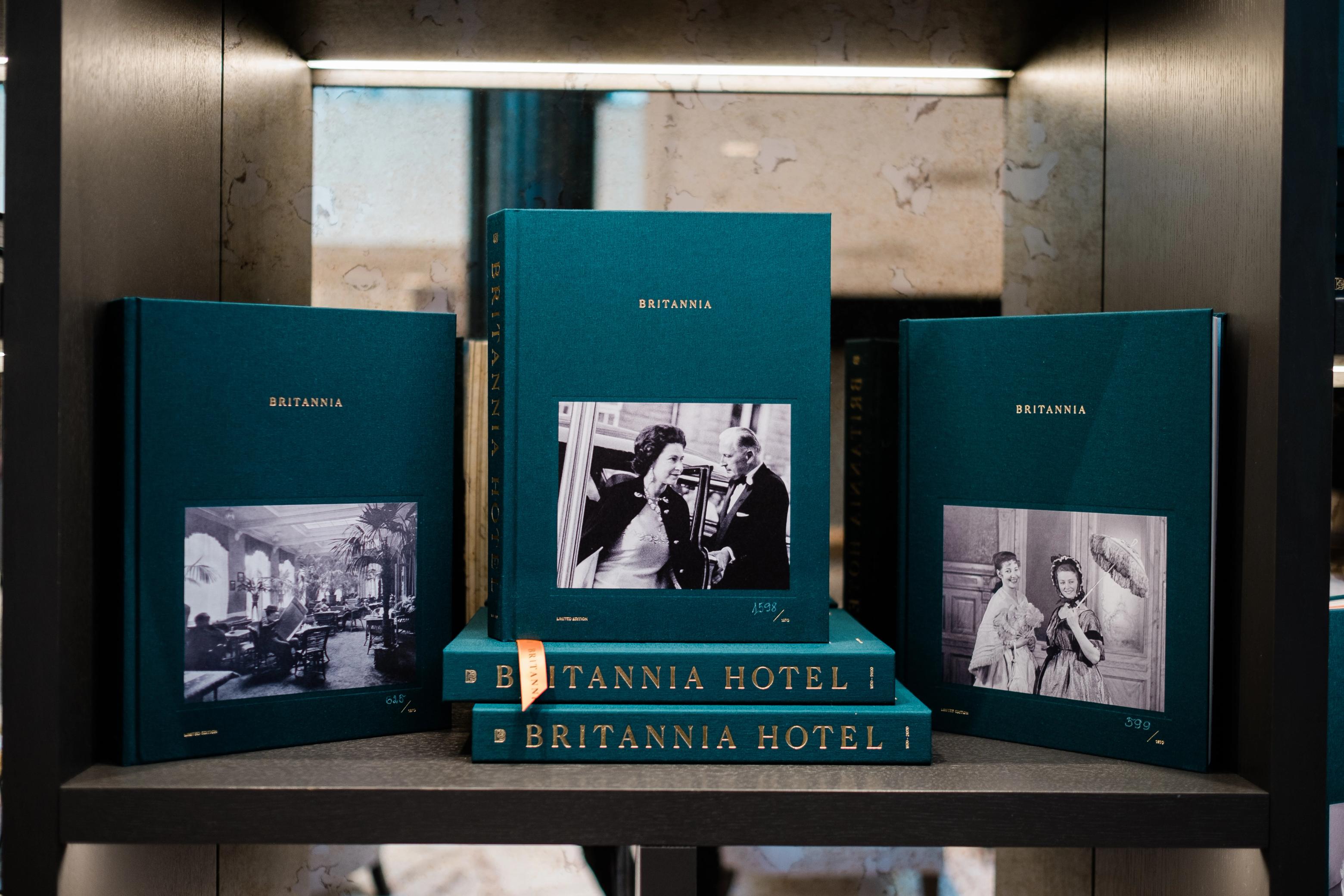 Britannia Hotel 150 Years of Experience coffee table book by Nonspace