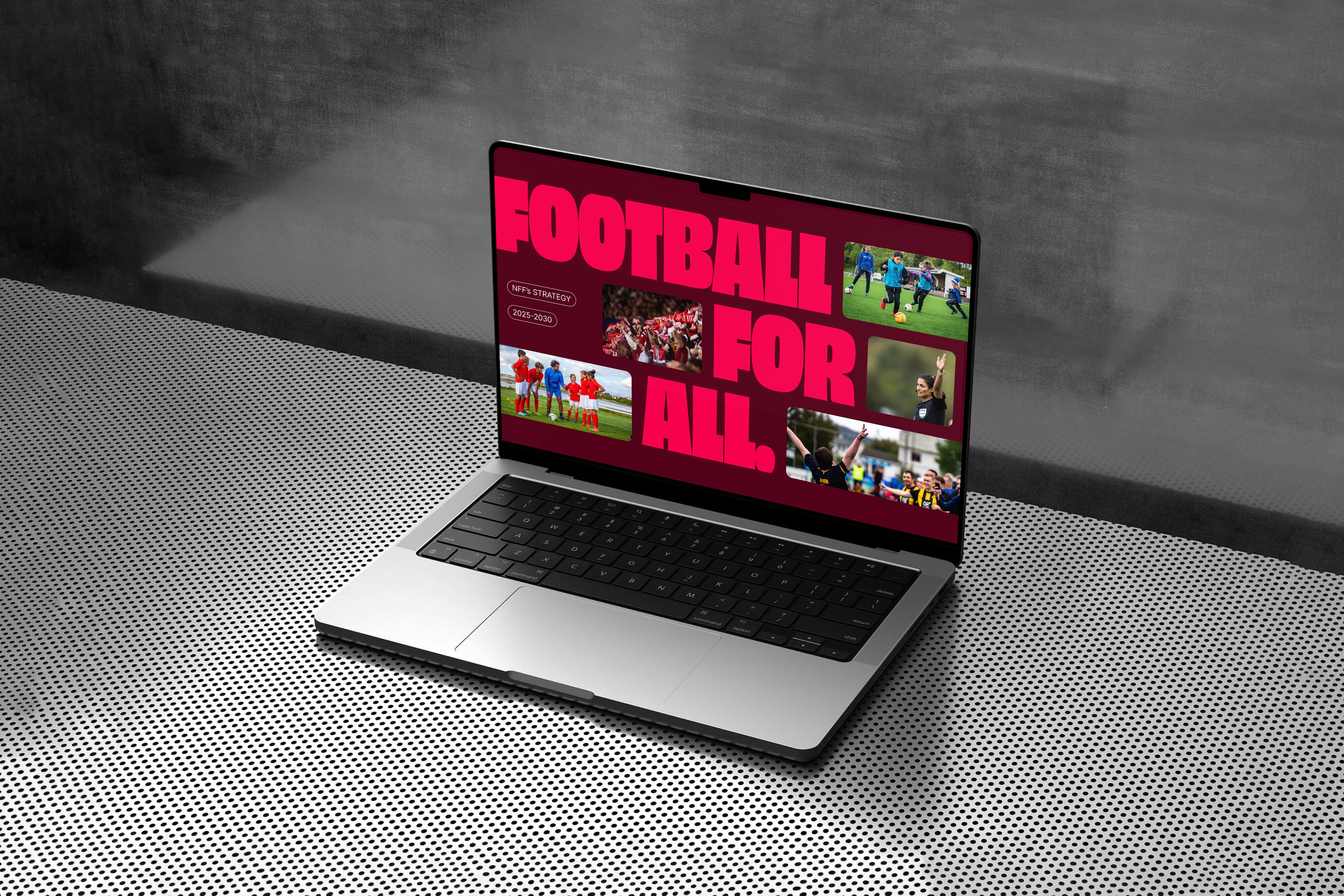 Norges Fotballforbund digital strategy platform — making Norwegian football's strategy accessible through design and technology by Nonspace