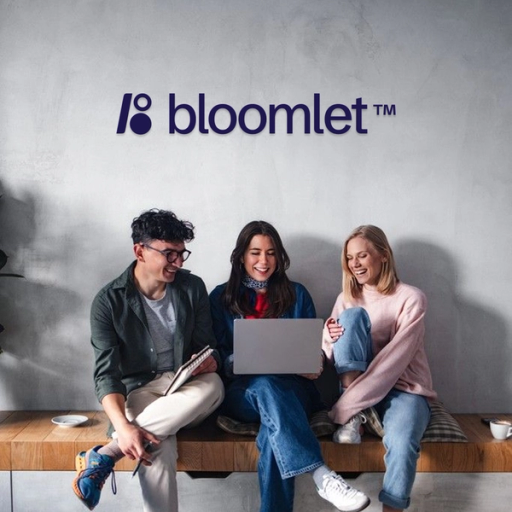 Bloomlet digital learning platform for students — Bloomlet, brand and product design by Nonspace