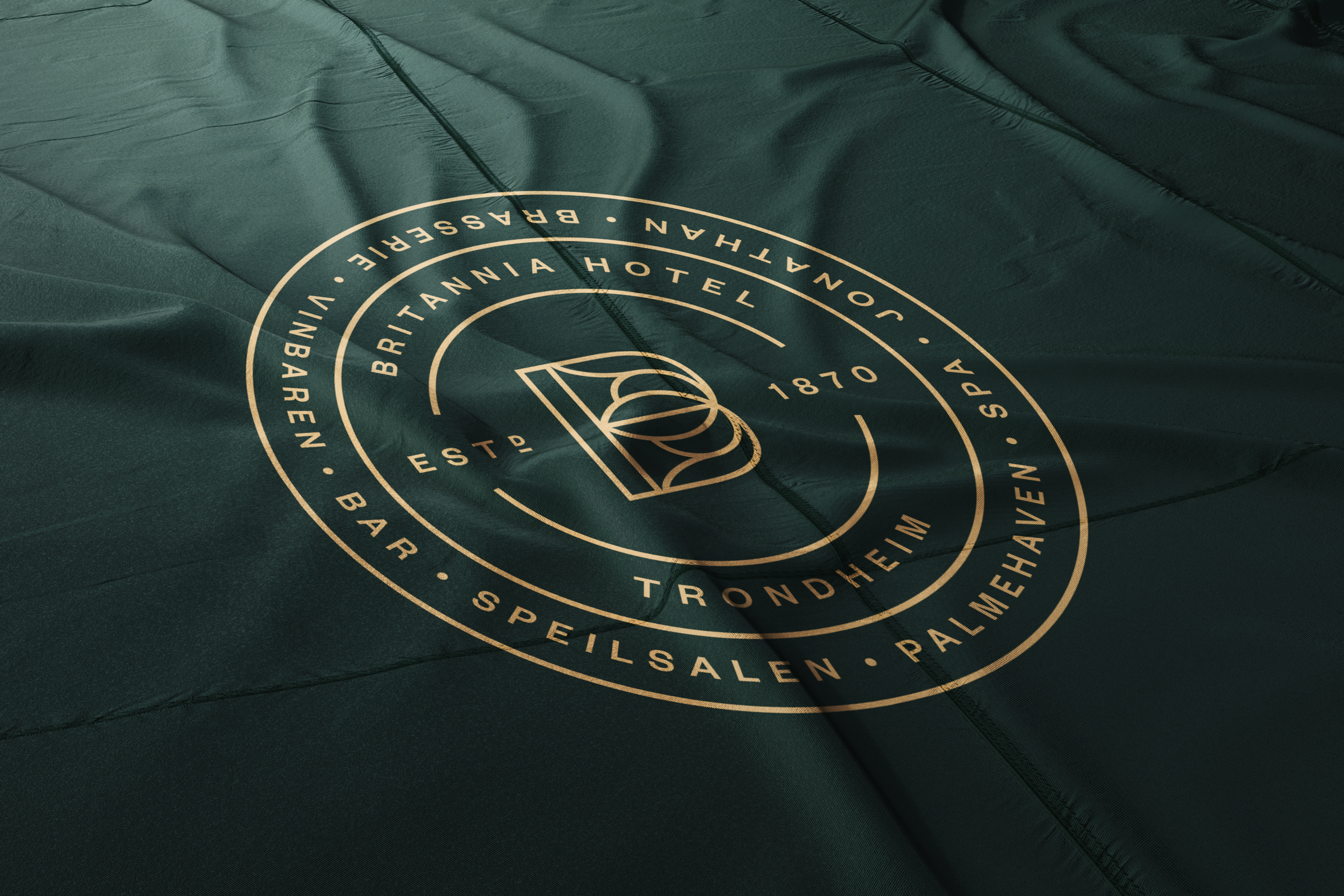 Britannia Hotel brand identity and grand hotel experience — A House of Influence since 1870 by Nonspace