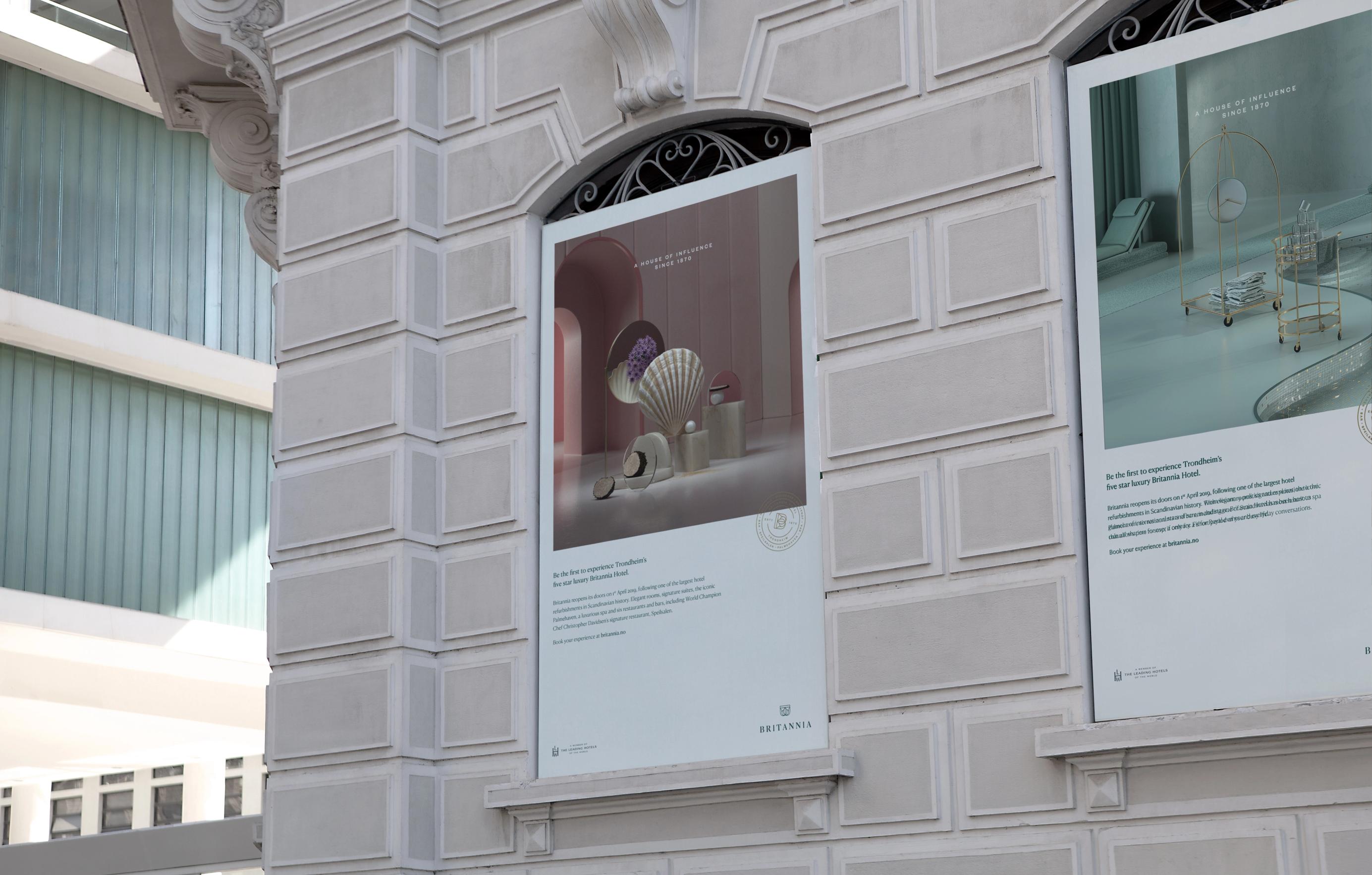 Britannia Hotel House of Many Doors teaser campaign brand storytelling by Nonspace