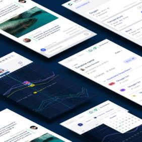 Clarify industrial data platform brand interface and communications system — Clarify by Nonspace