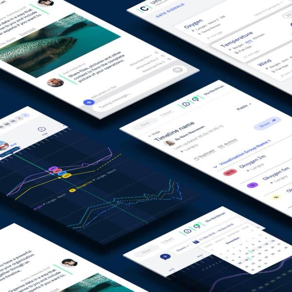 Clarify industrial data platform brand interface and communications system — Clarify by Nonspace