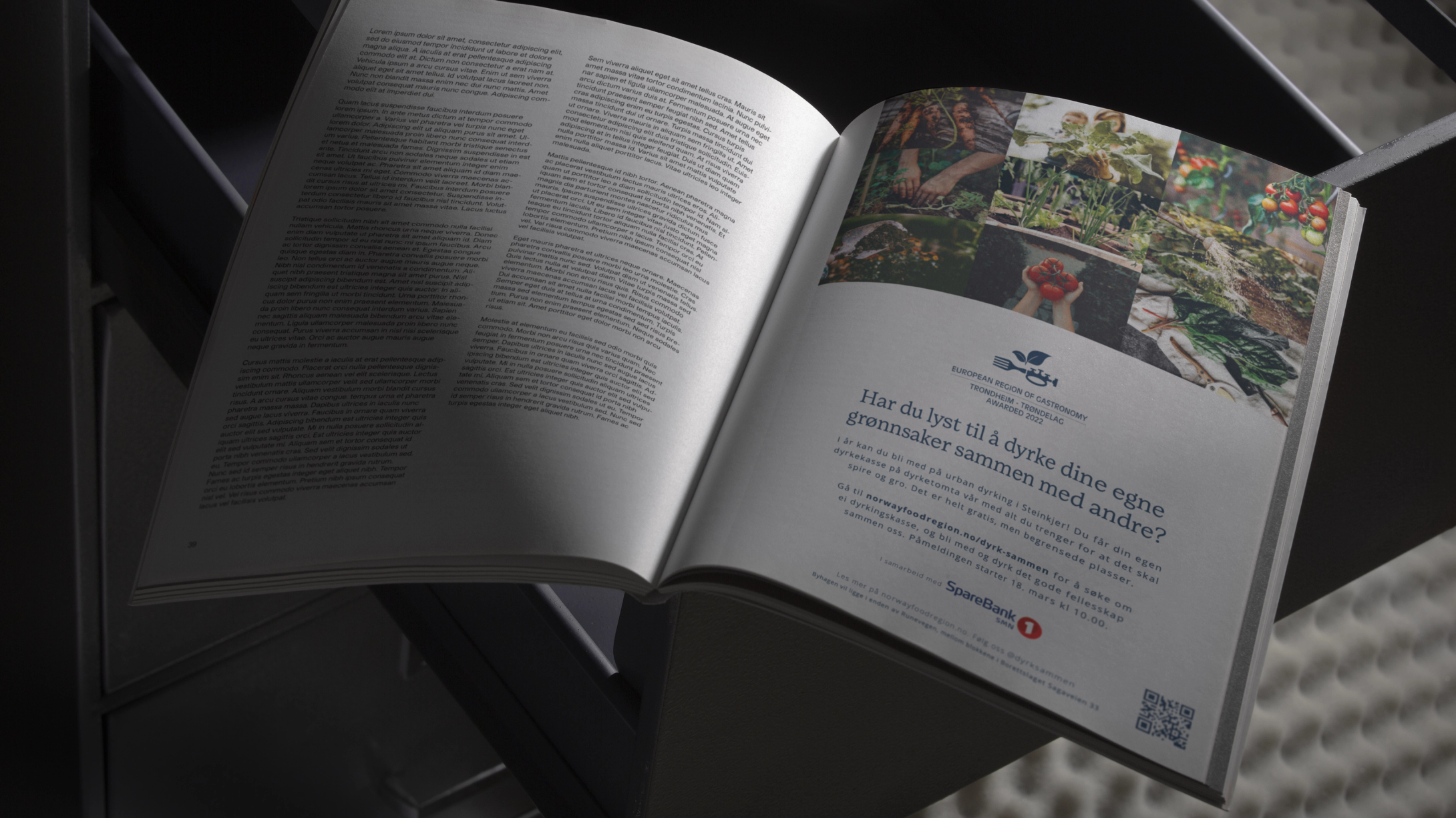 European Region of Gastronomy concept & campaign for Trondheim's Gastronomy by Nonspace