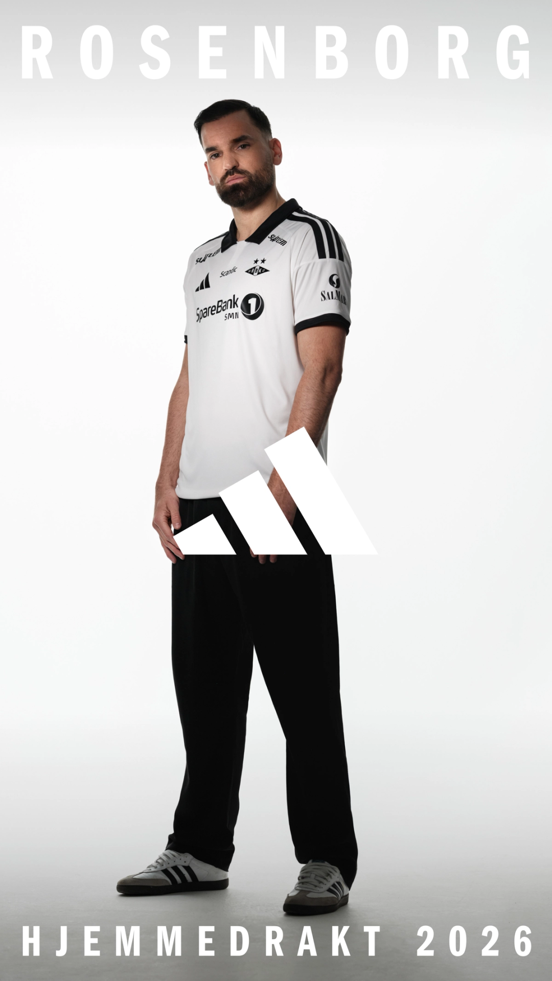 Rosenborg hjemmedrakt 2026 Blø for Drakta kampanje — av Nonspace