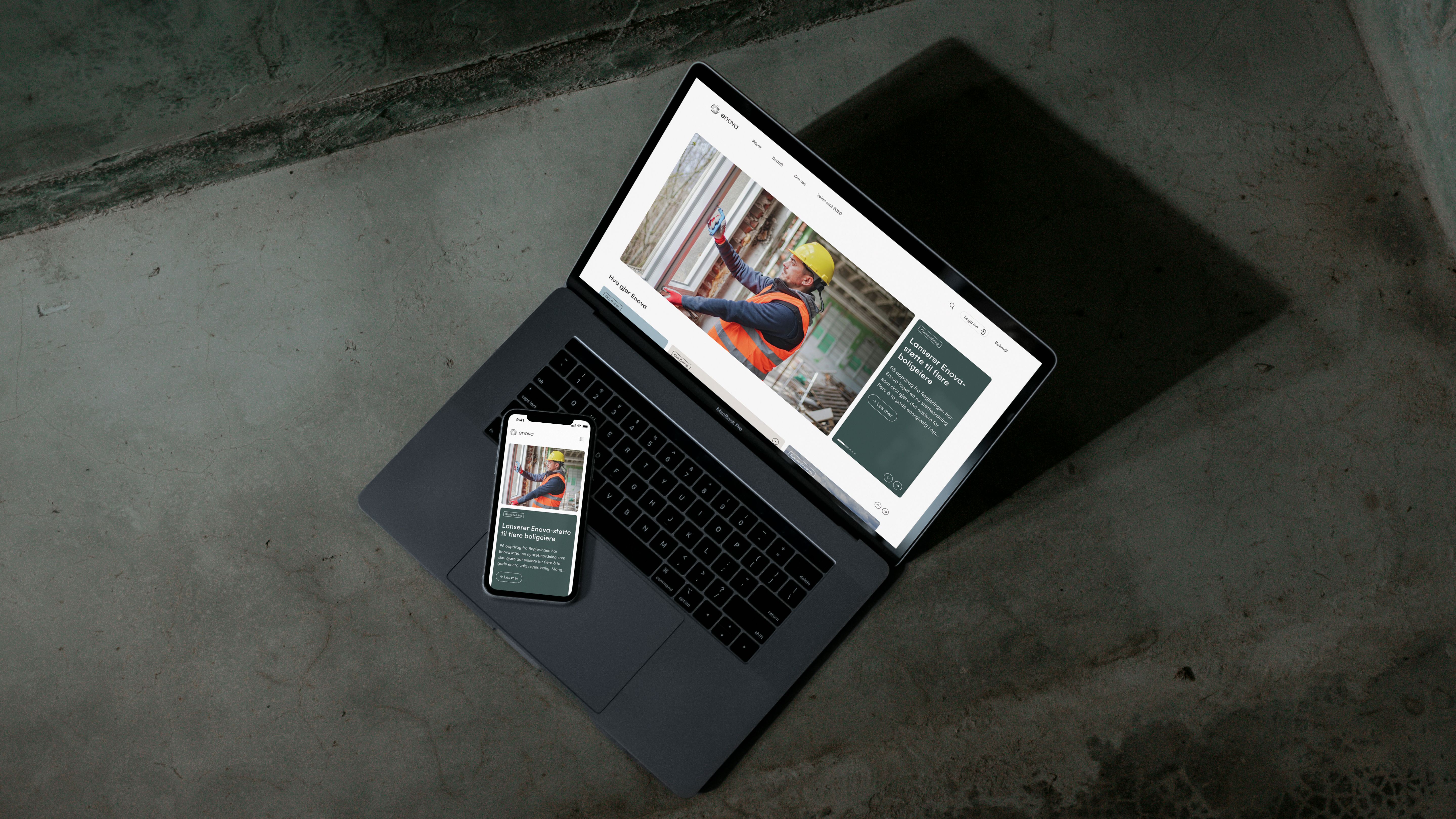 Enova.no digital platform empowering Norway's transition to low-emission society — by Nonspace