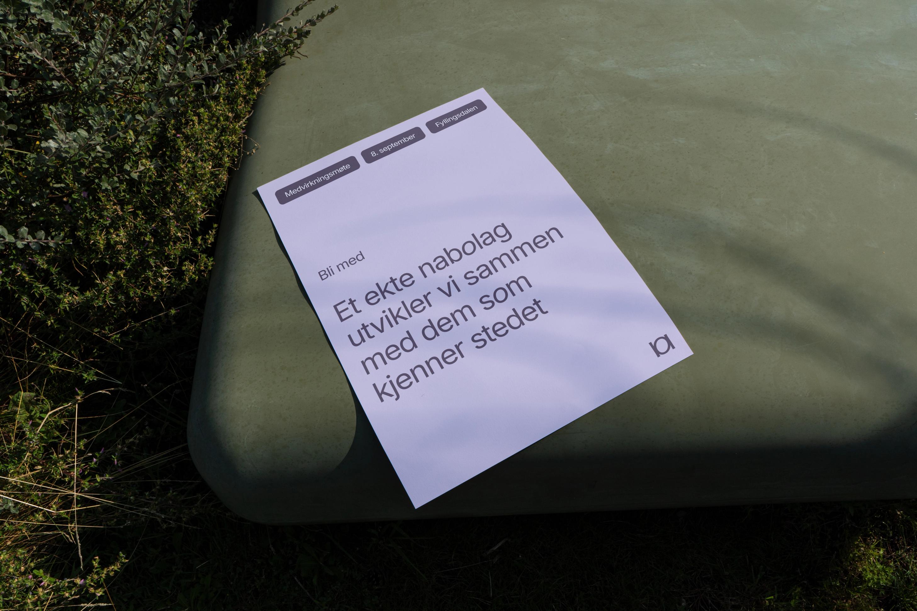 Finos i Dalen – Et ekte nabolag x Nonspace