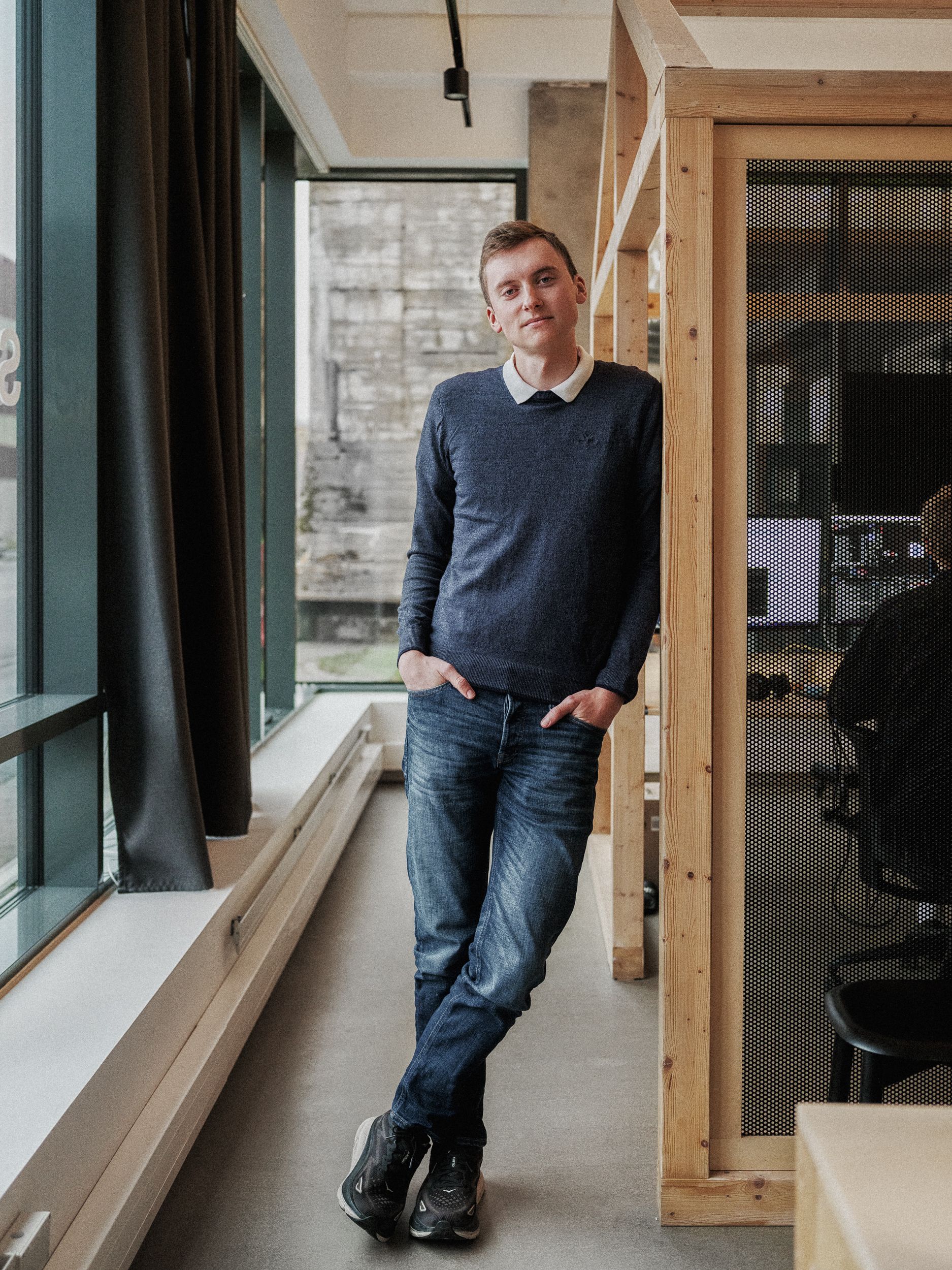 Portrait of Teodor Bakk-Kristiansen, Full Stack Developer at Nonspace Trondheim.