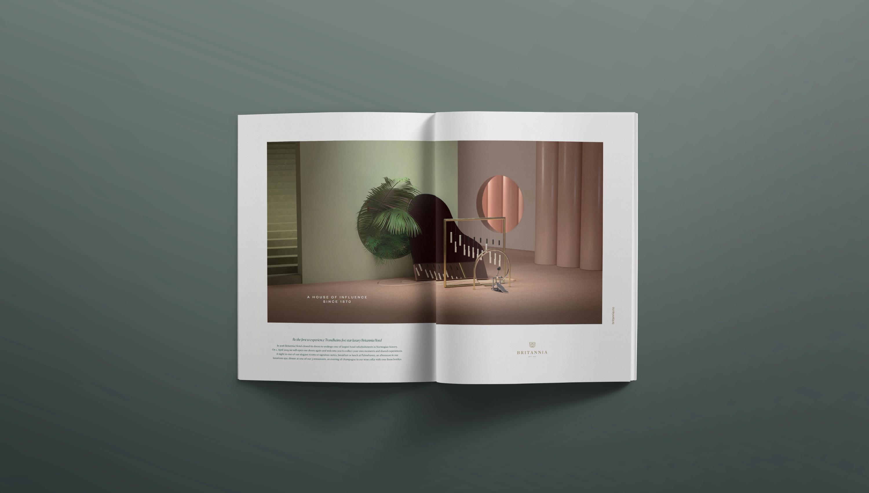 Britannia Hotel House of Many Doors teaser campaign brand storytelling by Nonspace