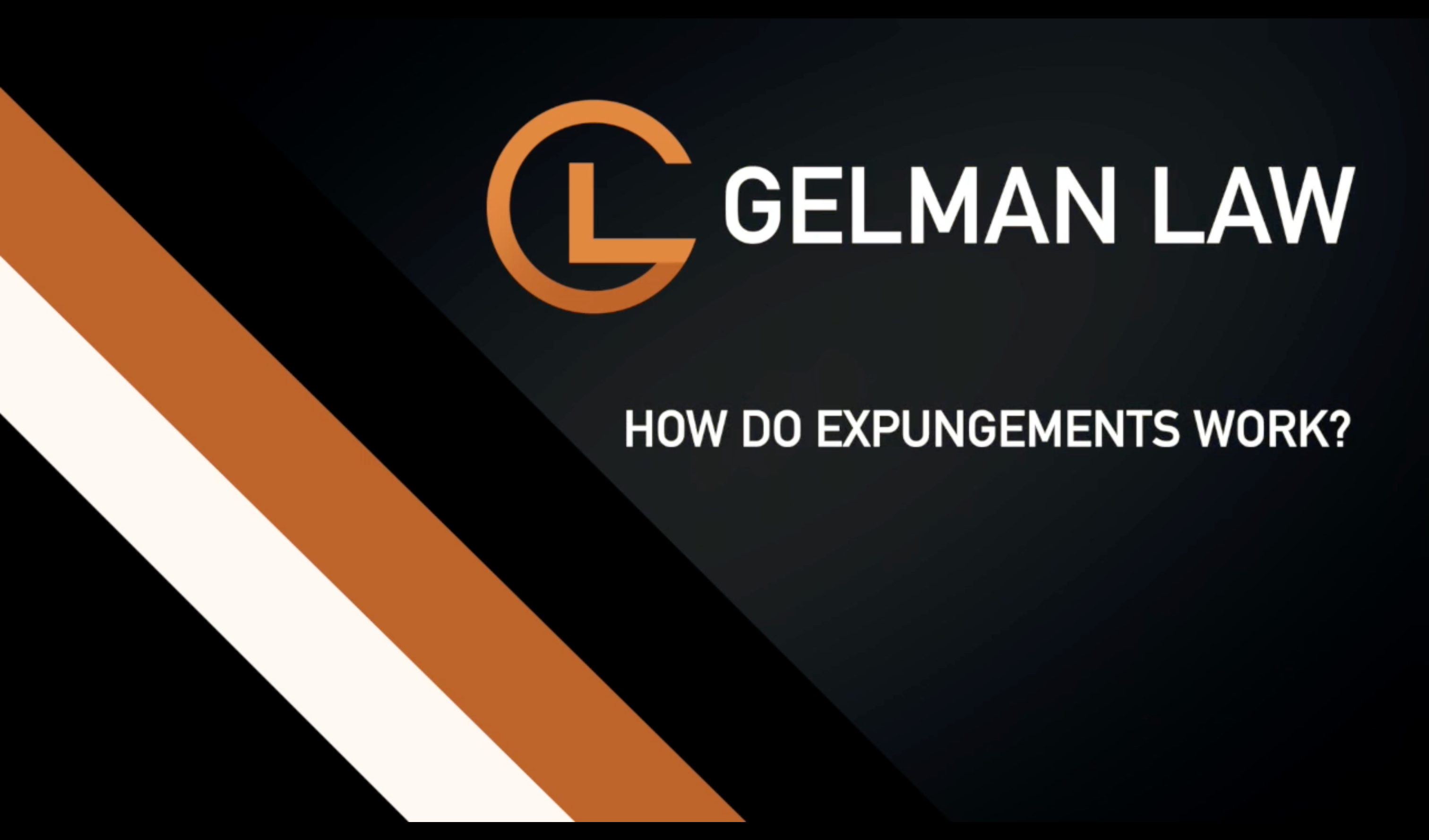 How Expungements Work Video Thumbnail