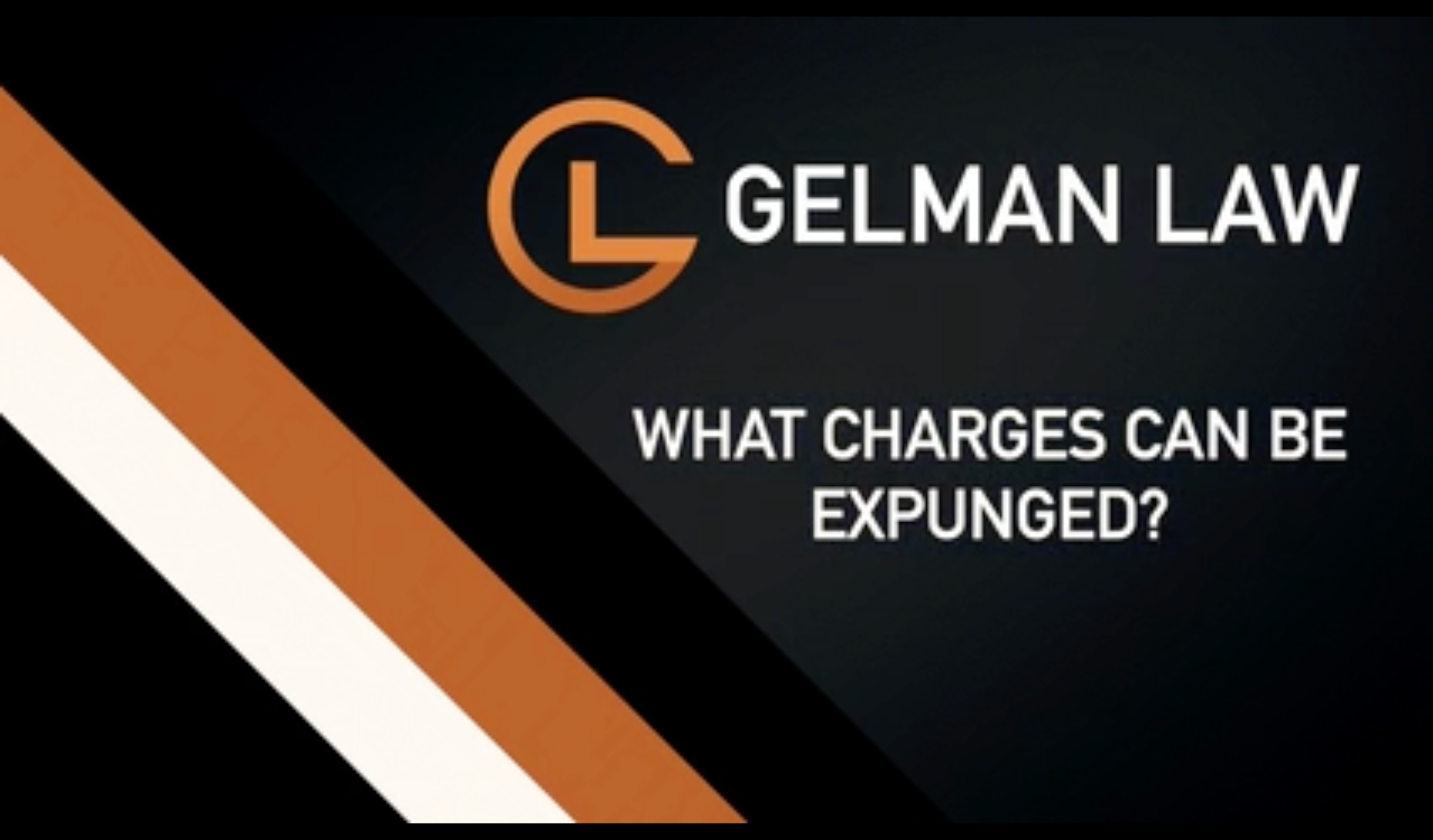 Charges That Can Be Expunged Video Thumbnail