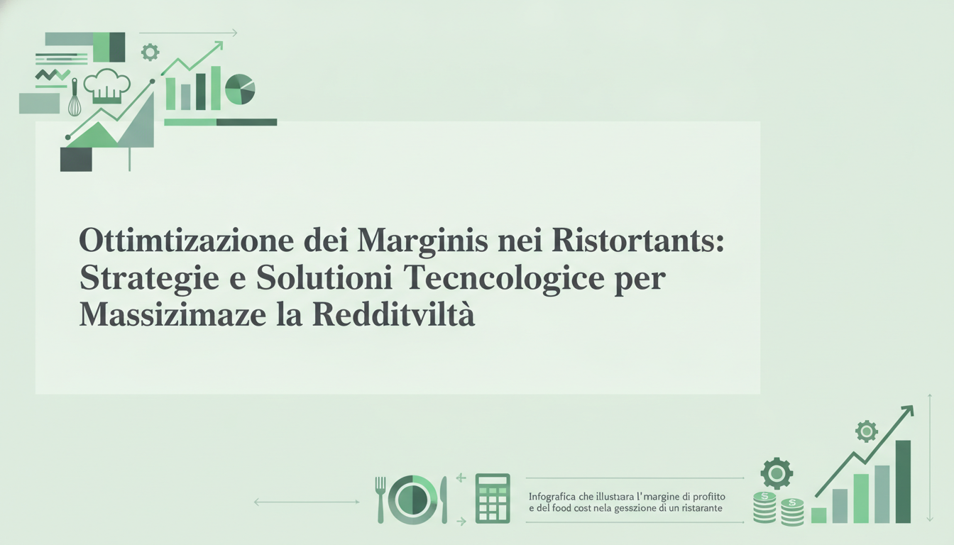 Ottimizzazione dei Margini nei Ristoranti: Strategie e Soluzioni Tecnologiche per Massimizzare la Redditività