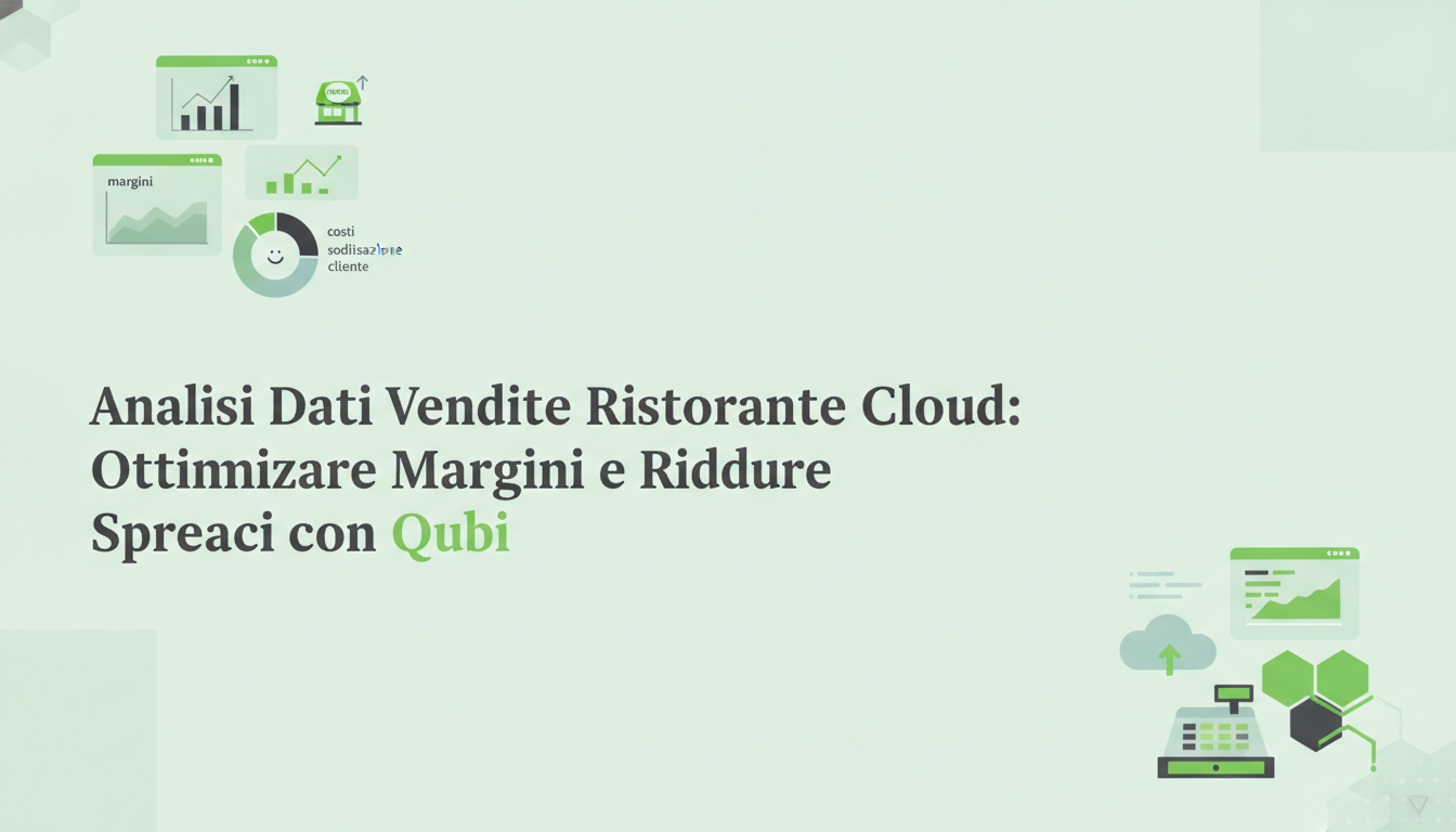 Analisi Dati Vendite Ristorante Cloud: Ottimizzare Margini e Ridurre Sprechi con Qubi