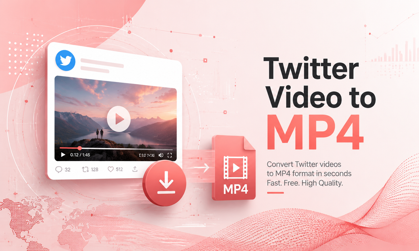 Twitter video to MP4 download workflow for one clip or a public profile batch