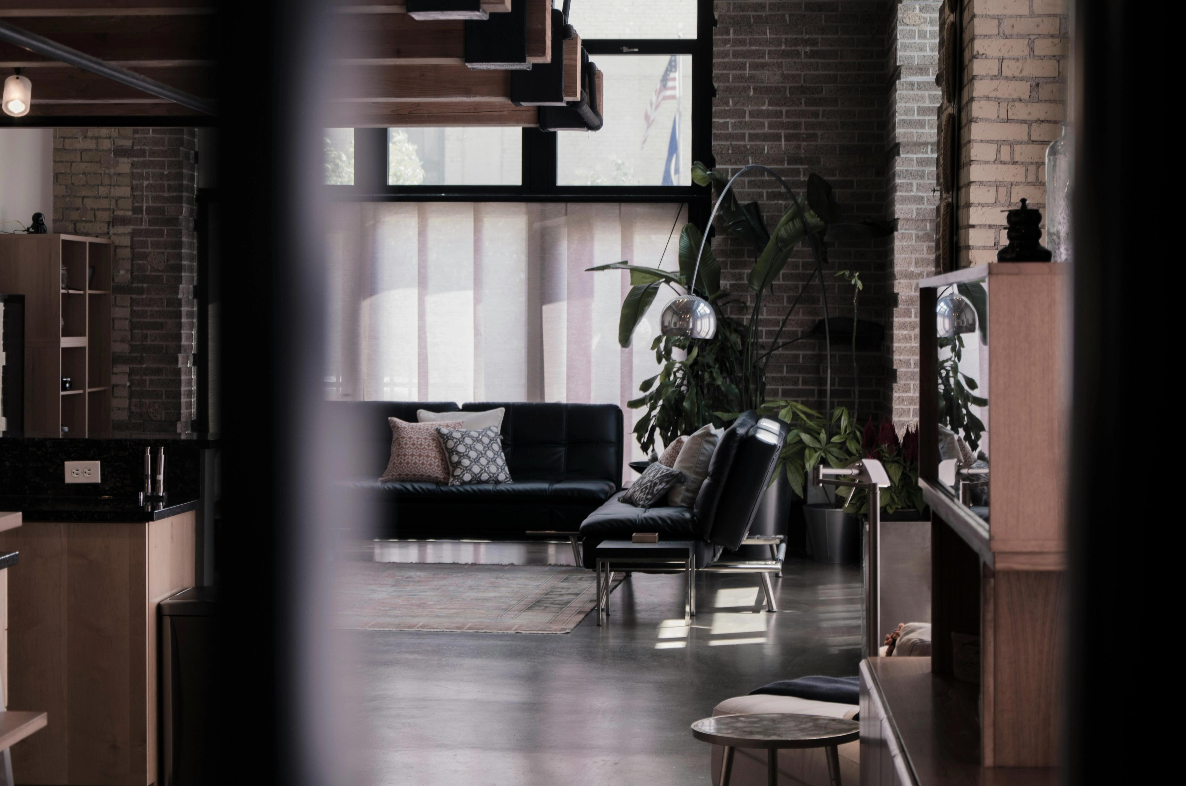 Trendy modern home interior