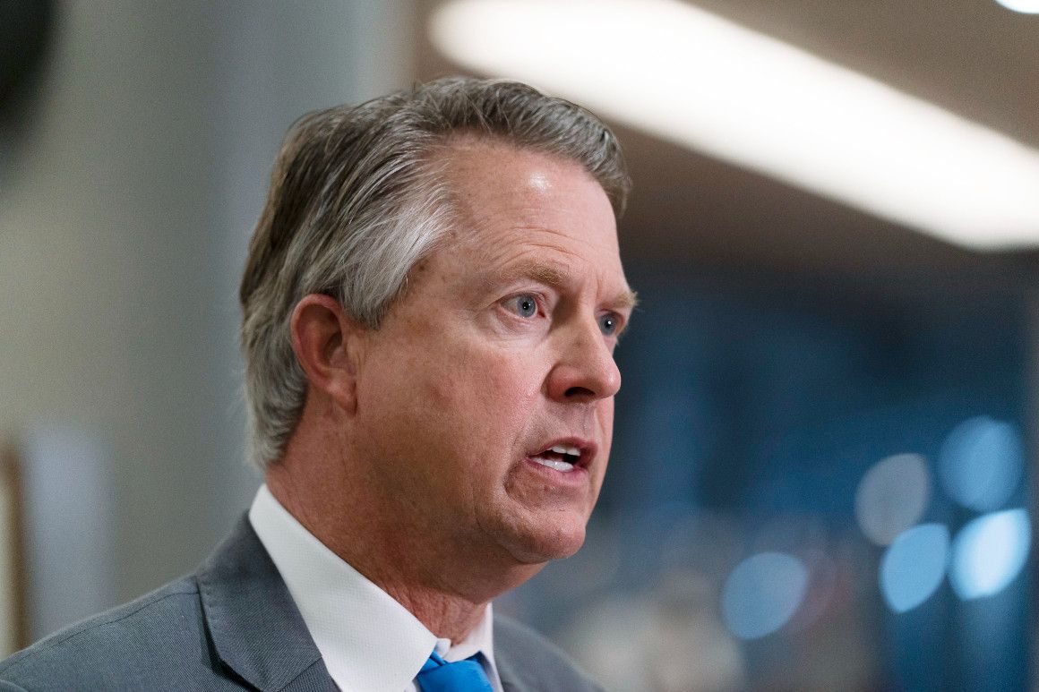 U.S. Senator Roger Marshall speaking in Washington