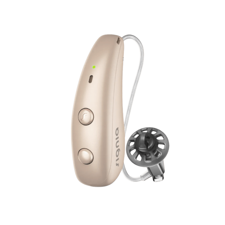 A Signia hearing aid