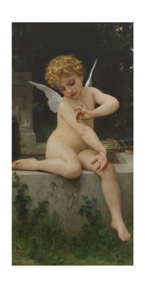 Cupid with a Butterfly