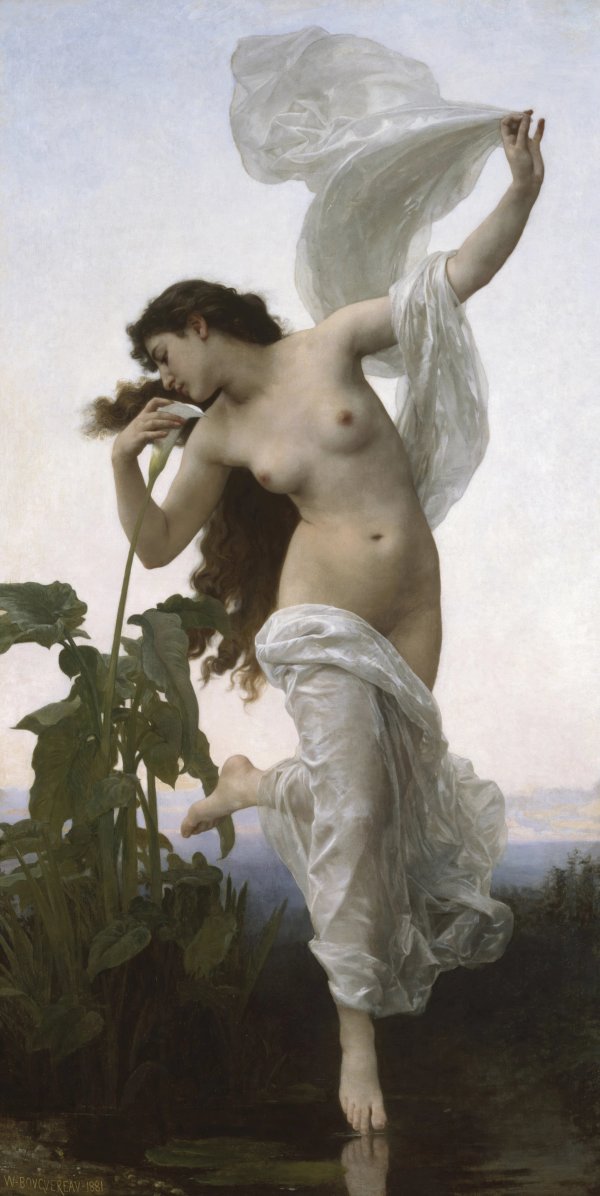 The Girl with a Lily