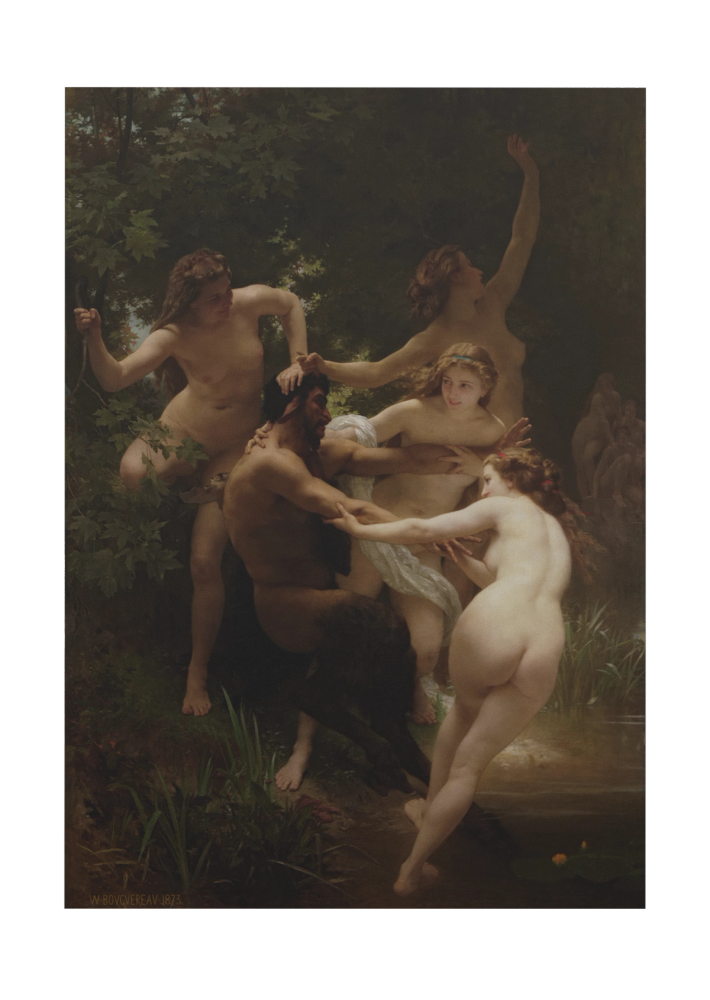 Nymphs and Satyr