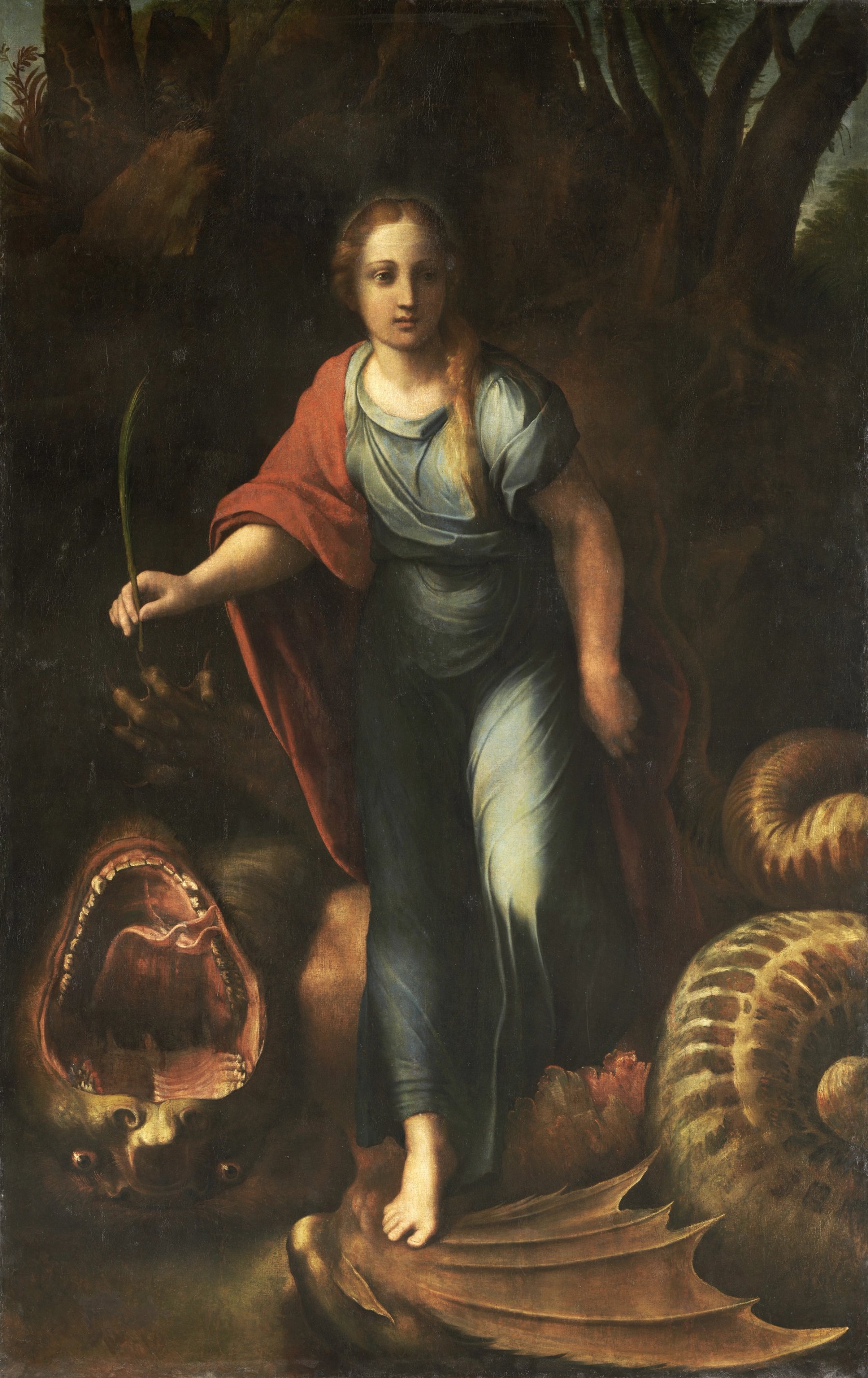 Saint Margaret and the Dragon
